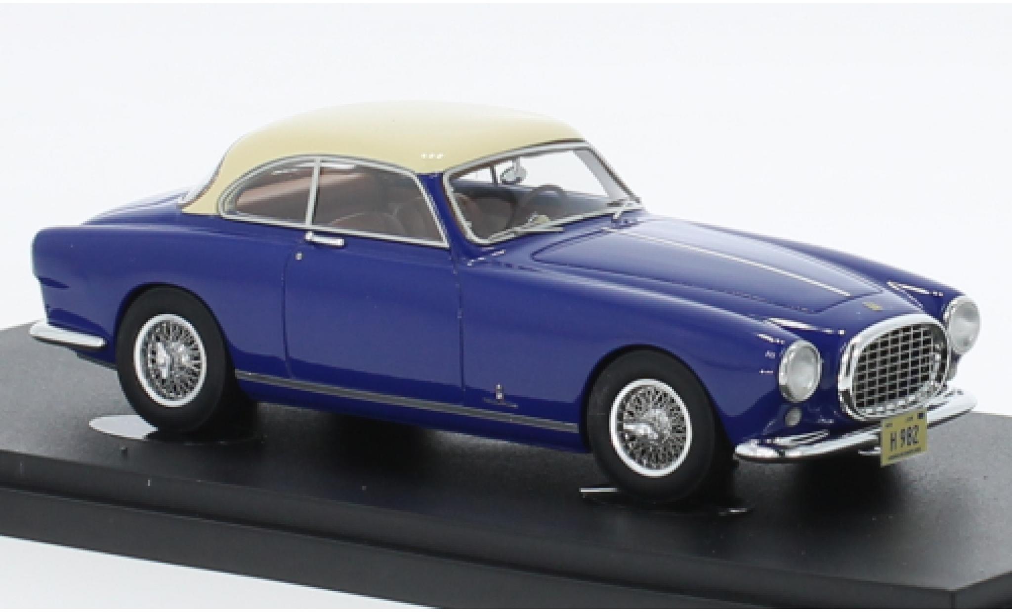 Ferrari 250 1/43 AutoCult Masterpiece Europe Coupe Proodotipo blauw/beige clair 1953 modelauto