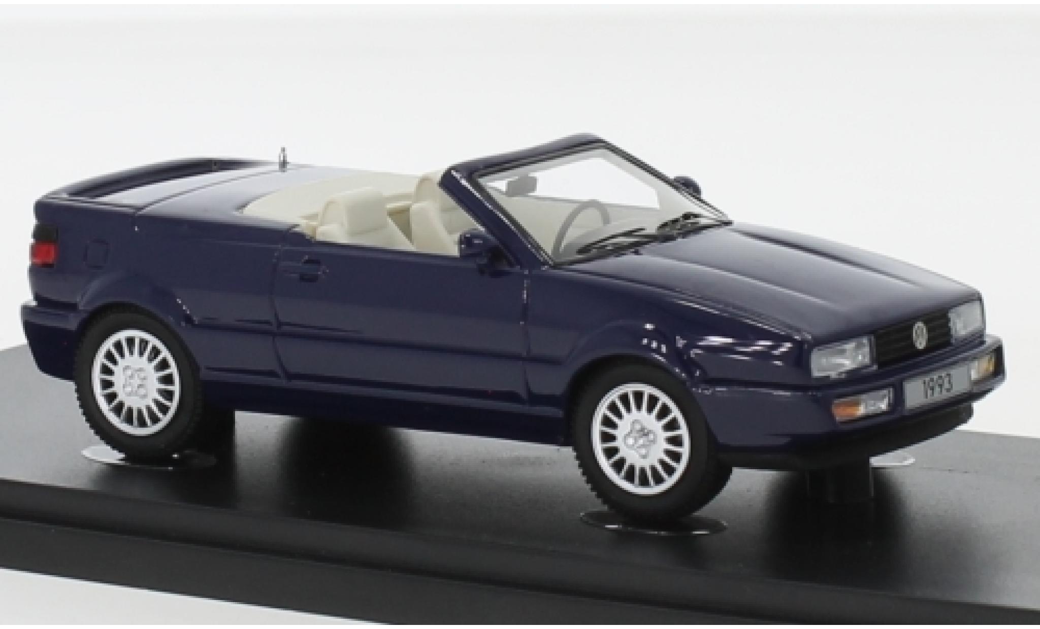 Volkswagen Corrado 1/43 AutoCult Cabriolet Proodotyp metallic blauw 1993 modelauto