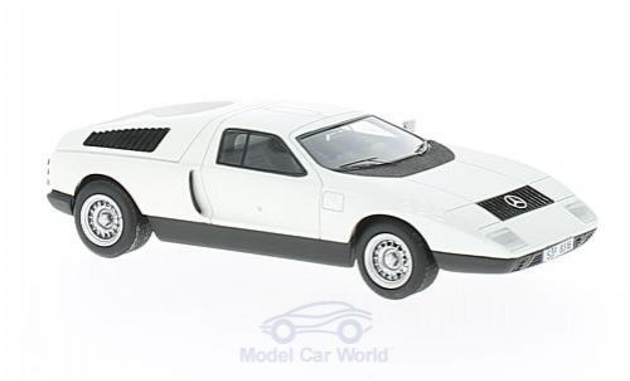 Mercedes C111 1/43 AutoCult wit 1969 modelauto