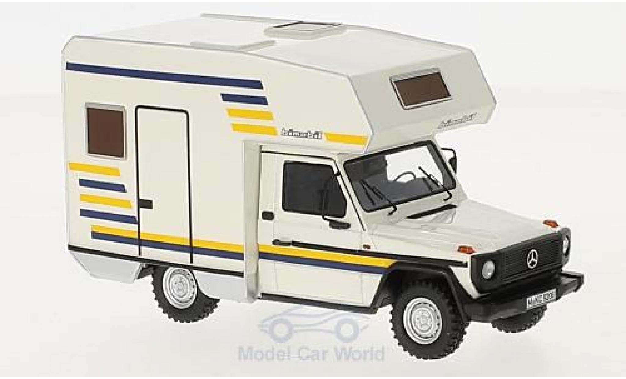 Mercedes Classe G 1/43 AutoCult G Bimobil Husky 235 beige 1984 modelauto