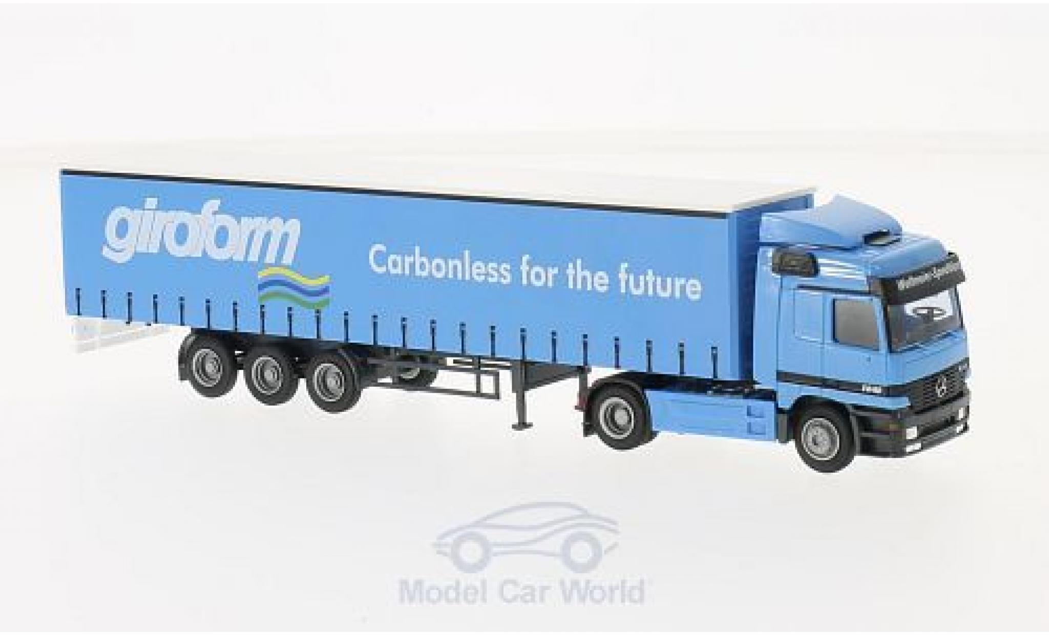 Mercedes Actros 1/87 AWM L Aerop. Wellmeier/Giroform G-KSZ modelauto