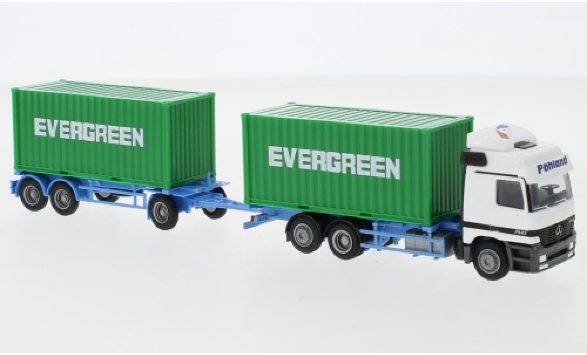 Mercedes Actros 1/87 AWM L Evergreen 2x20 Co.-HZ modelauto