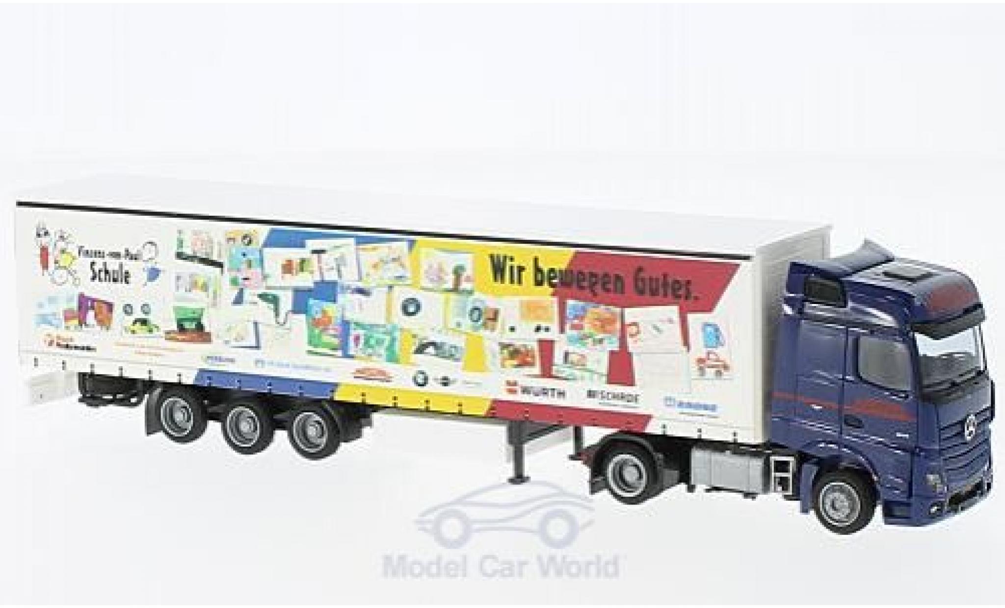 Mercedes Actros 1/87 AWM 2 Big./Aerop. Marschall Mega-G-KSZ modelauto
