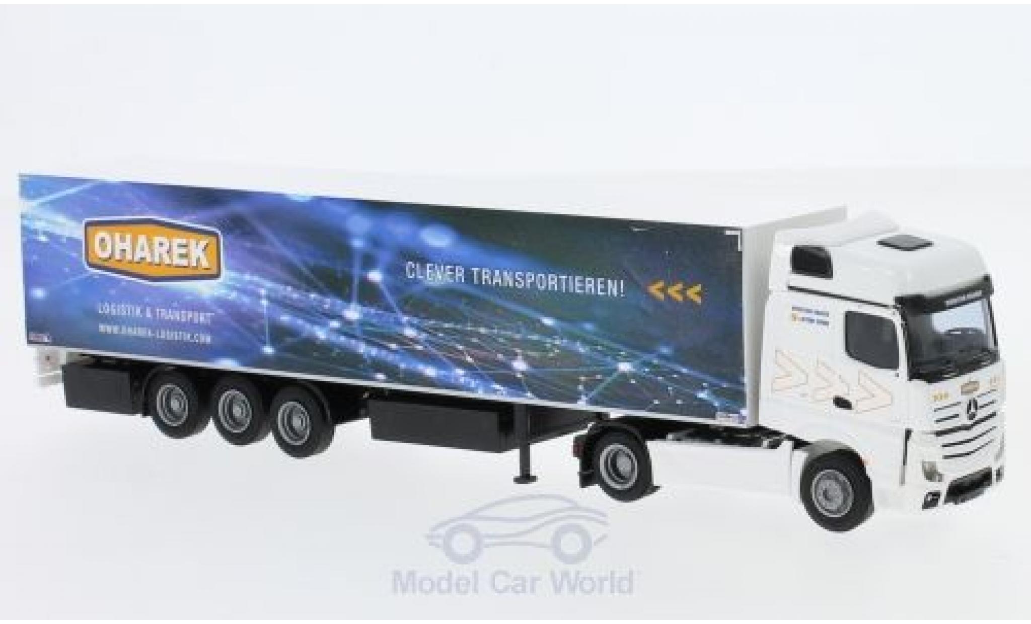 Mercedes Actros 1/87 AWM 2 Big. Aerop. Oharek KSZ modelauto