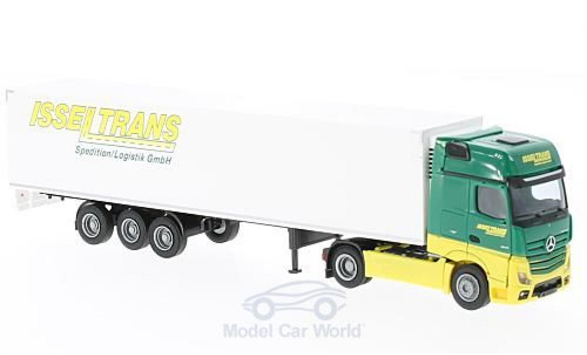 Mercedes Actros 1/87 AWM 2 Giga. Aerop. Isseltrans K&uuml;hl-KSZ modelauto