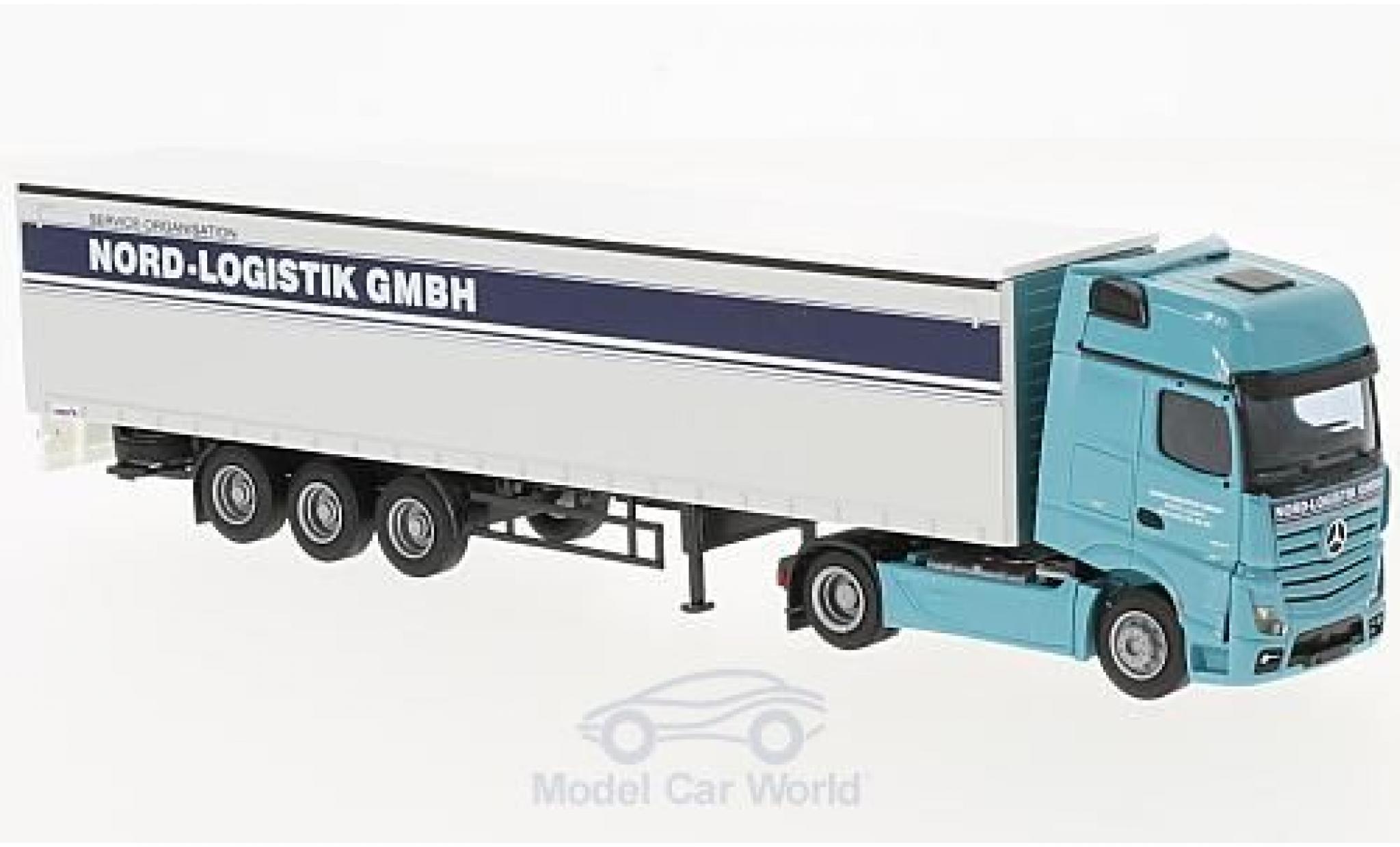 Mercedes Actros 1/87 AWM 2 Giga. / Aerop. Nord Logistik G-KSZ modelauto