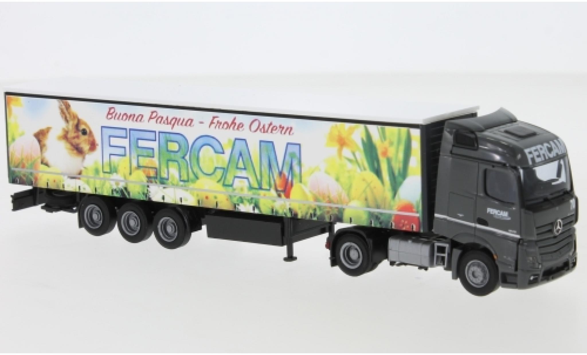 Mercedes Actros 1/87 AWM 5 Strem./Aerop. FERCAM G-KSZ modelauto