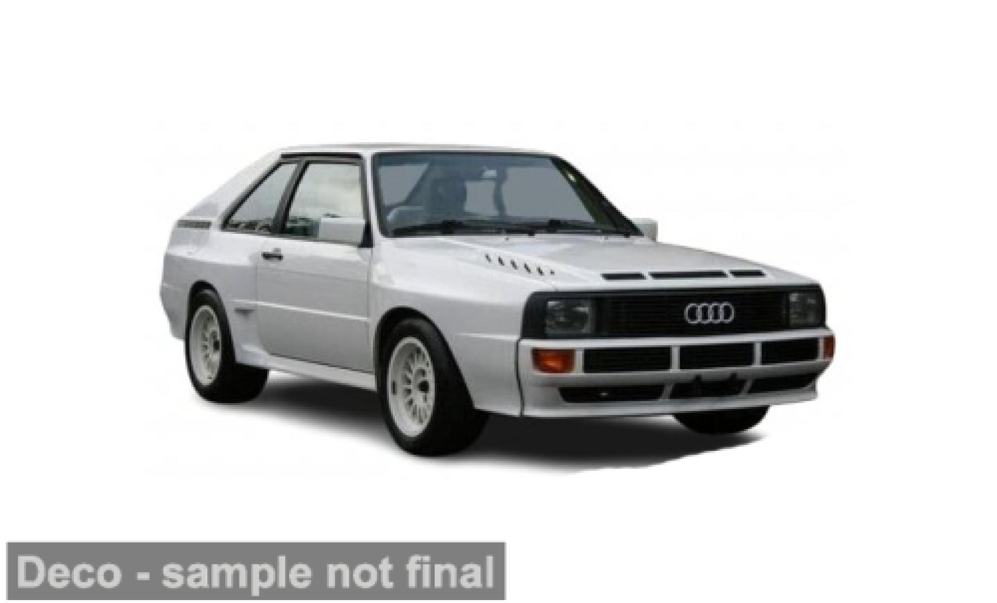 Audi Sport Quattro 1/24 Burago Bburago Sport quattro wit 1985 1:24 modelauto