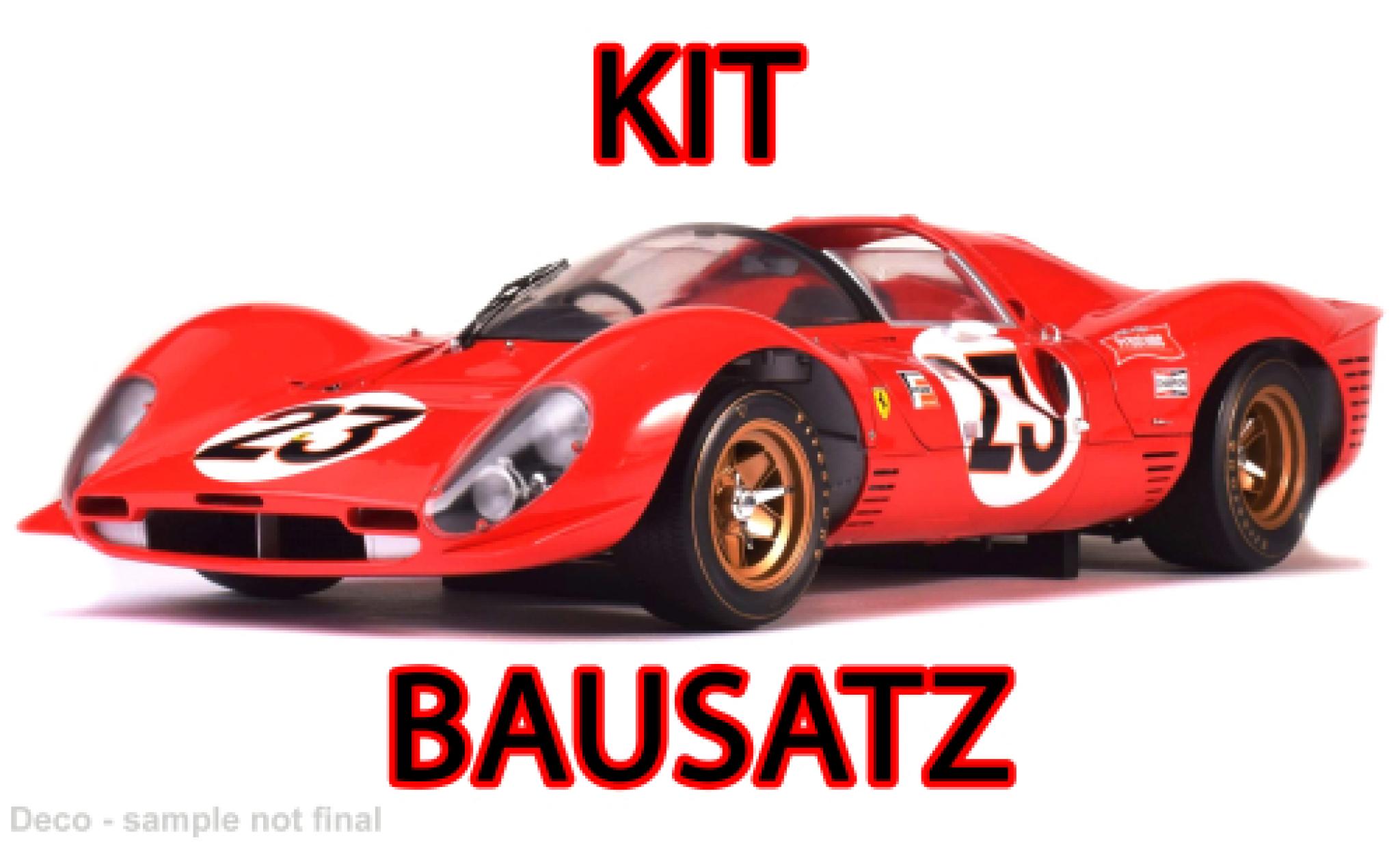 Ferrari 330 1/24 Burago Bburago P4 No.23 24h Daytona modelauto