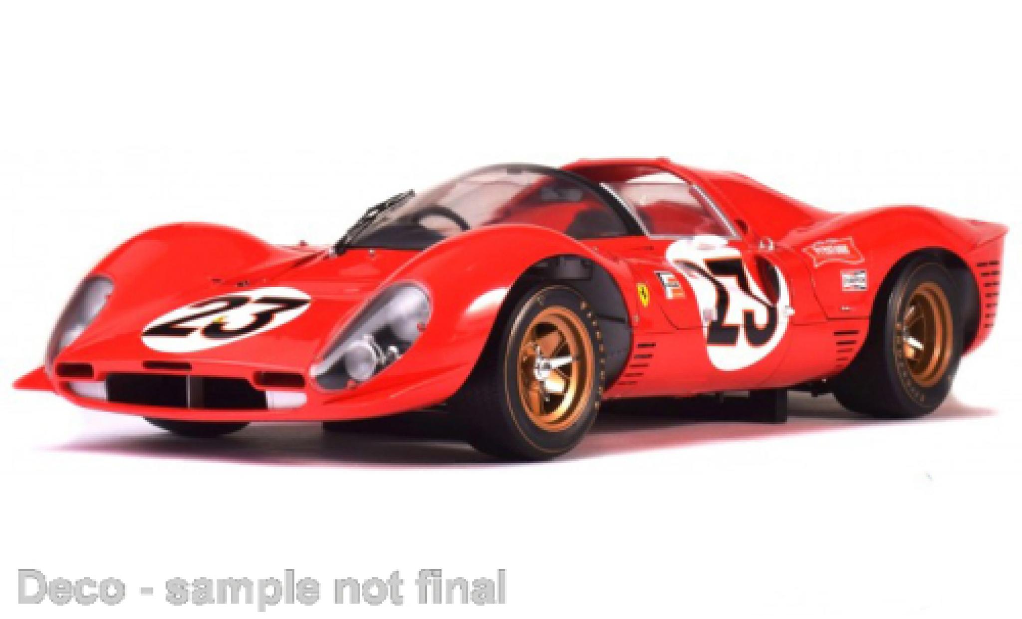 Ferrari 330 1/24 Burago Bburago P4 No.23 24h Daytona 1967 modelauto