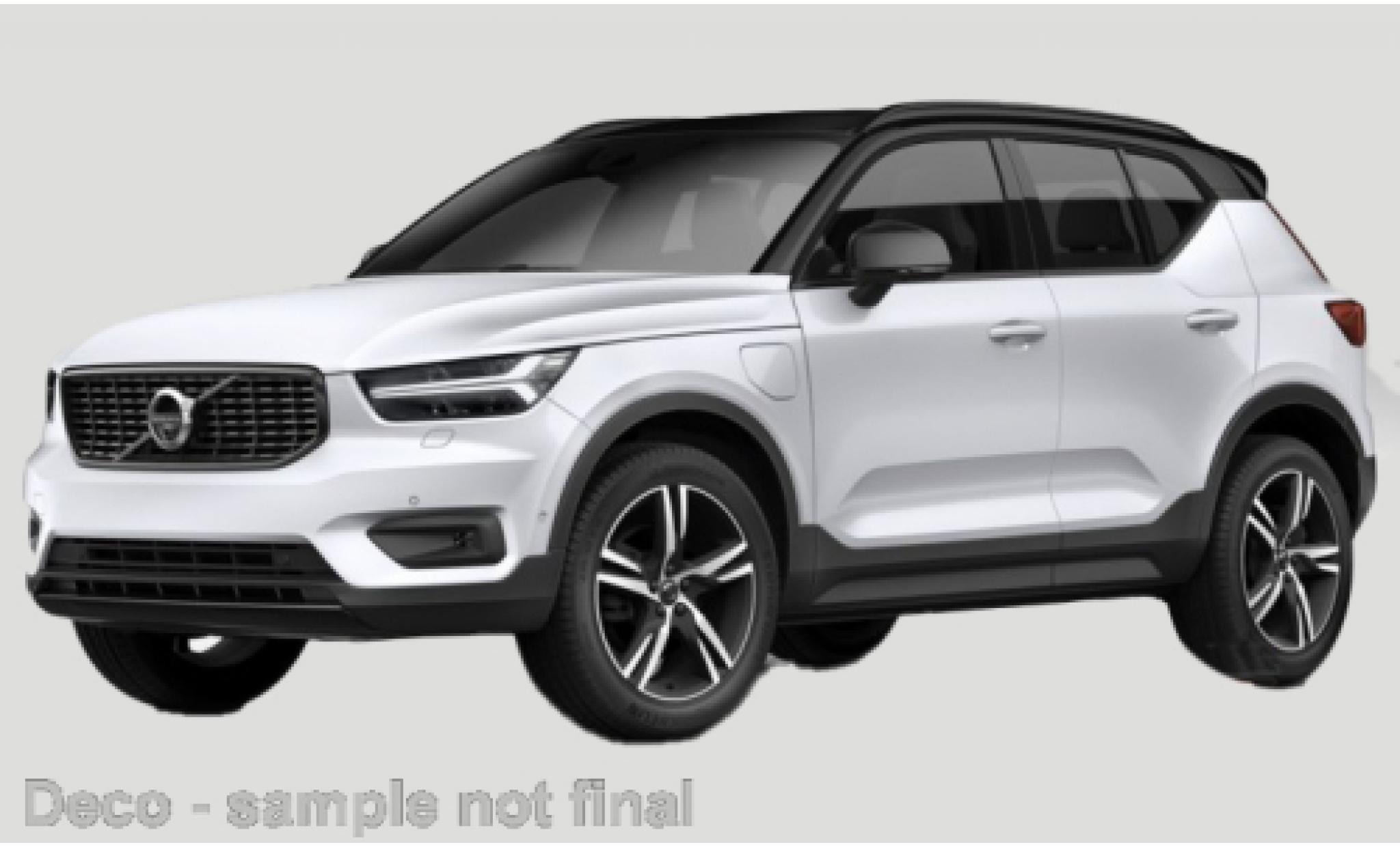 Volvo XC 1/43 Burago Bburago 40 wit modelauto