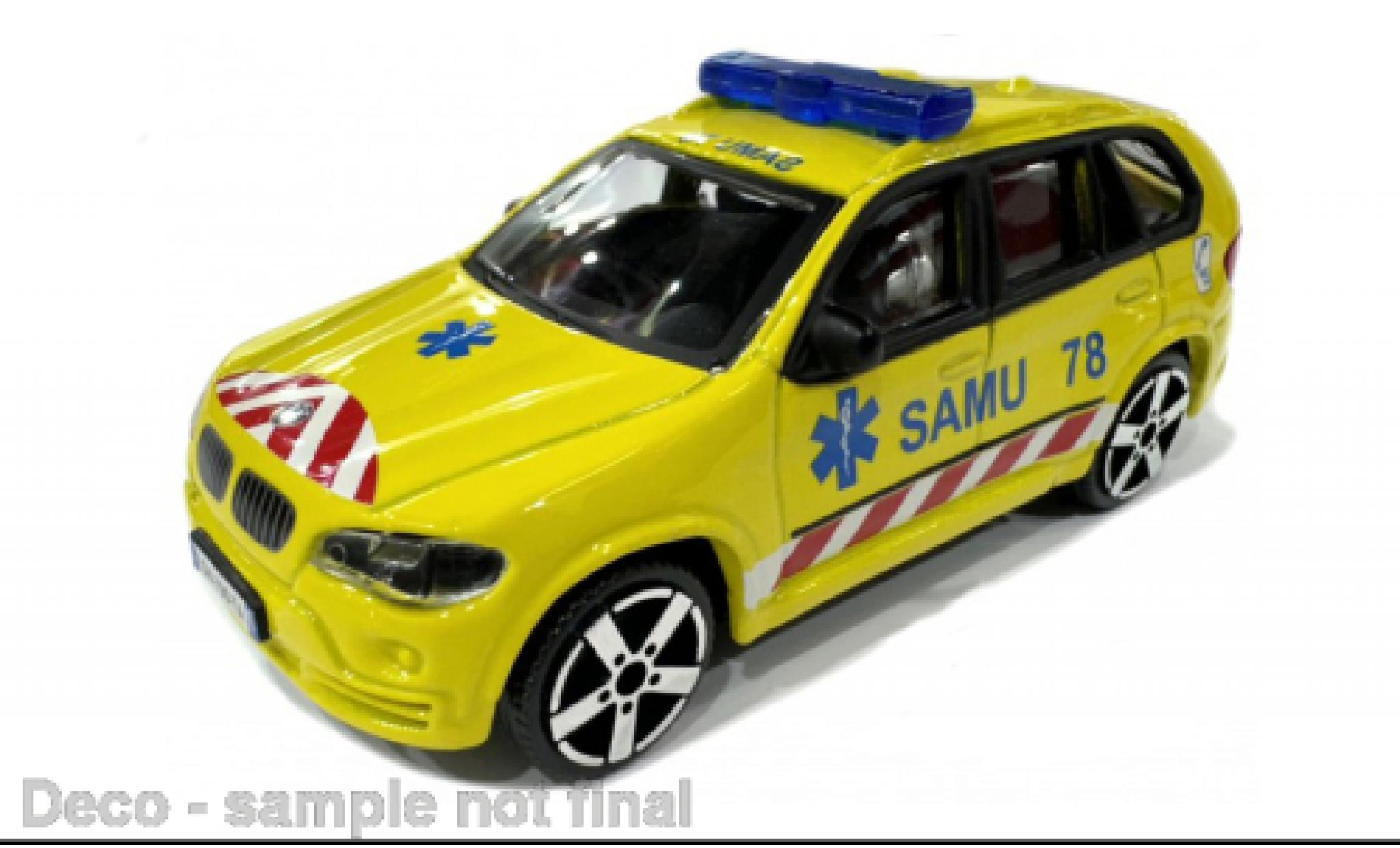 Bmw X5 1/43 Burago Bburago Ambulance 1:43 modelauto