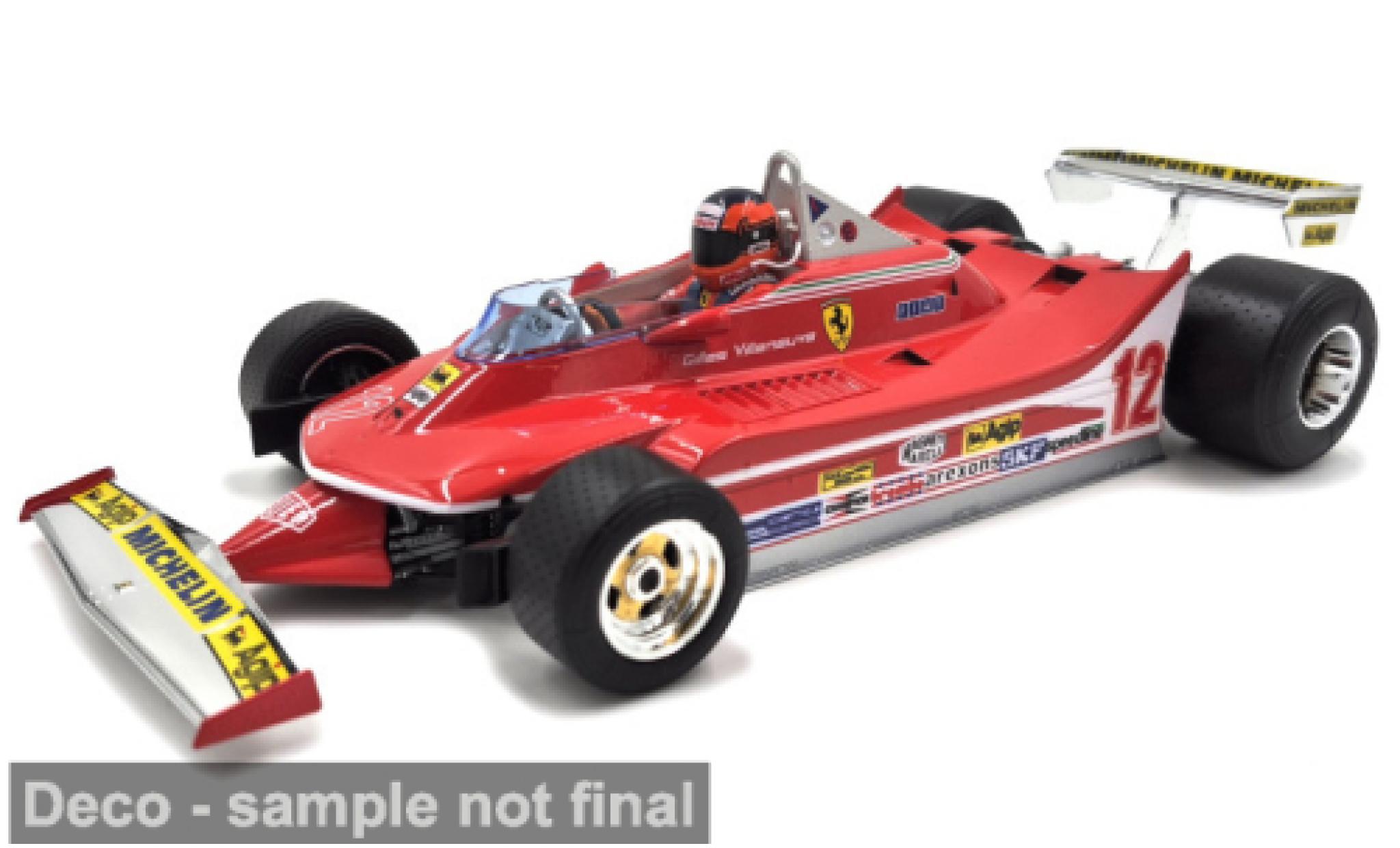 Ferrari 312 1/18 Burago Bburago T4 GP South Afrika 1979 #12 1:18 modelauto