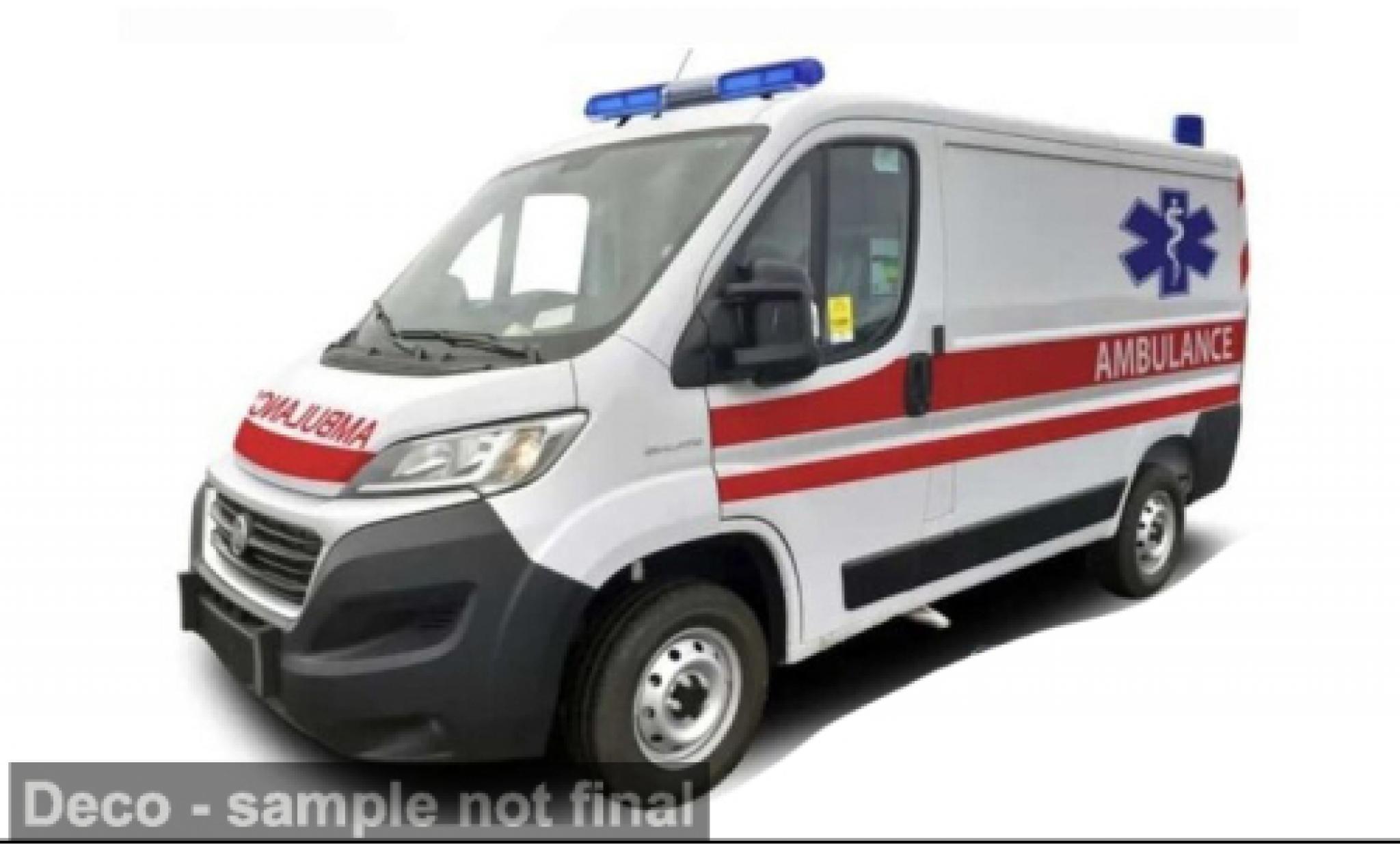 Fiat Ducato 1/50 Burago Bburago Ambulance 1:50 modelauto