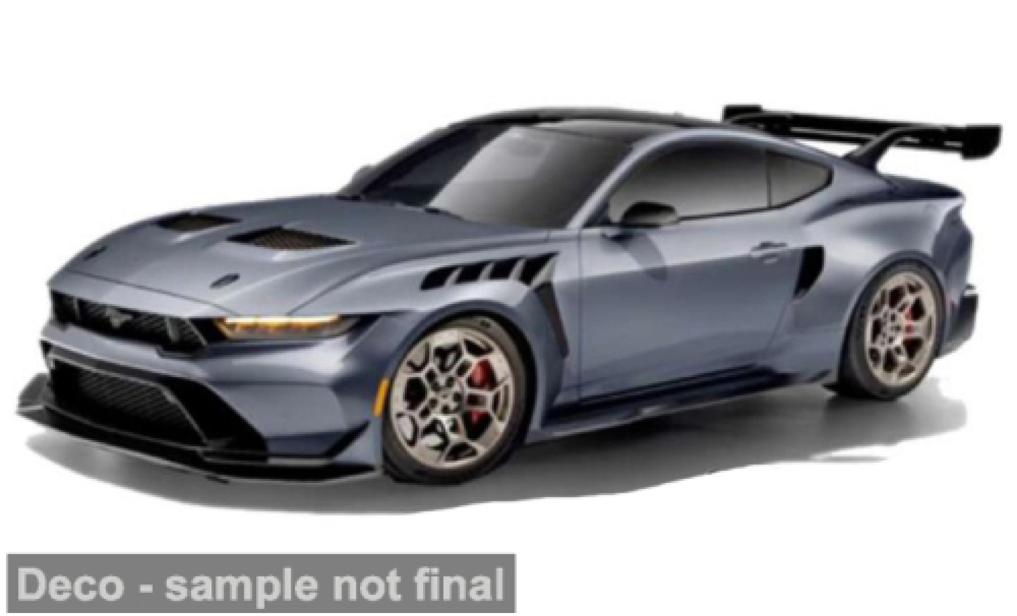 Ford Mustang 1/43 Burago Bburago GTD grijs 2025 1:43 modelauto