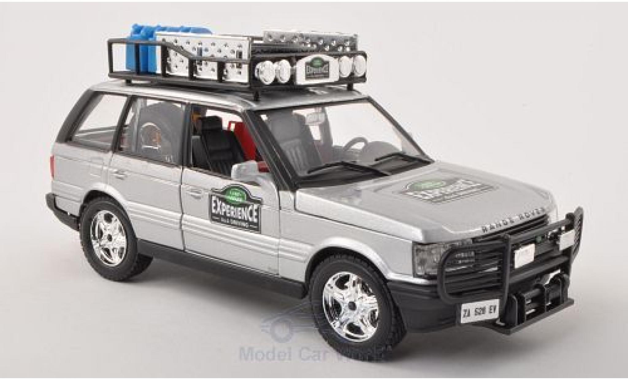 Land Rover Range Rover 1/24 Burago Safari grijs Experience modelauto
