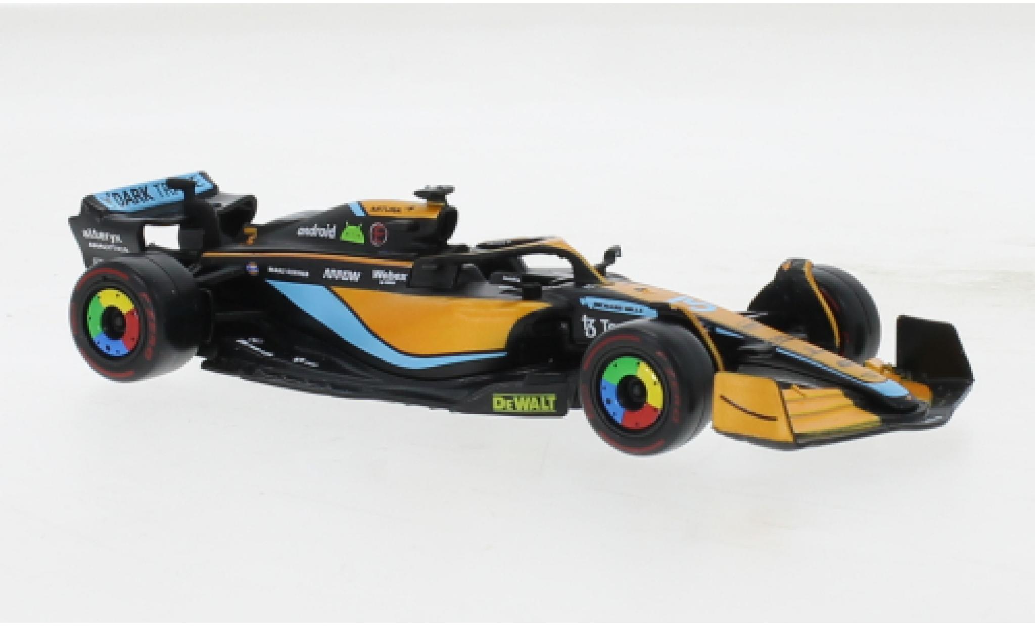 McLaren F1 1/43 Burago Bburago MCL36 No.3 Team Formel 1 GP Australien 2022 1:43 modelauto