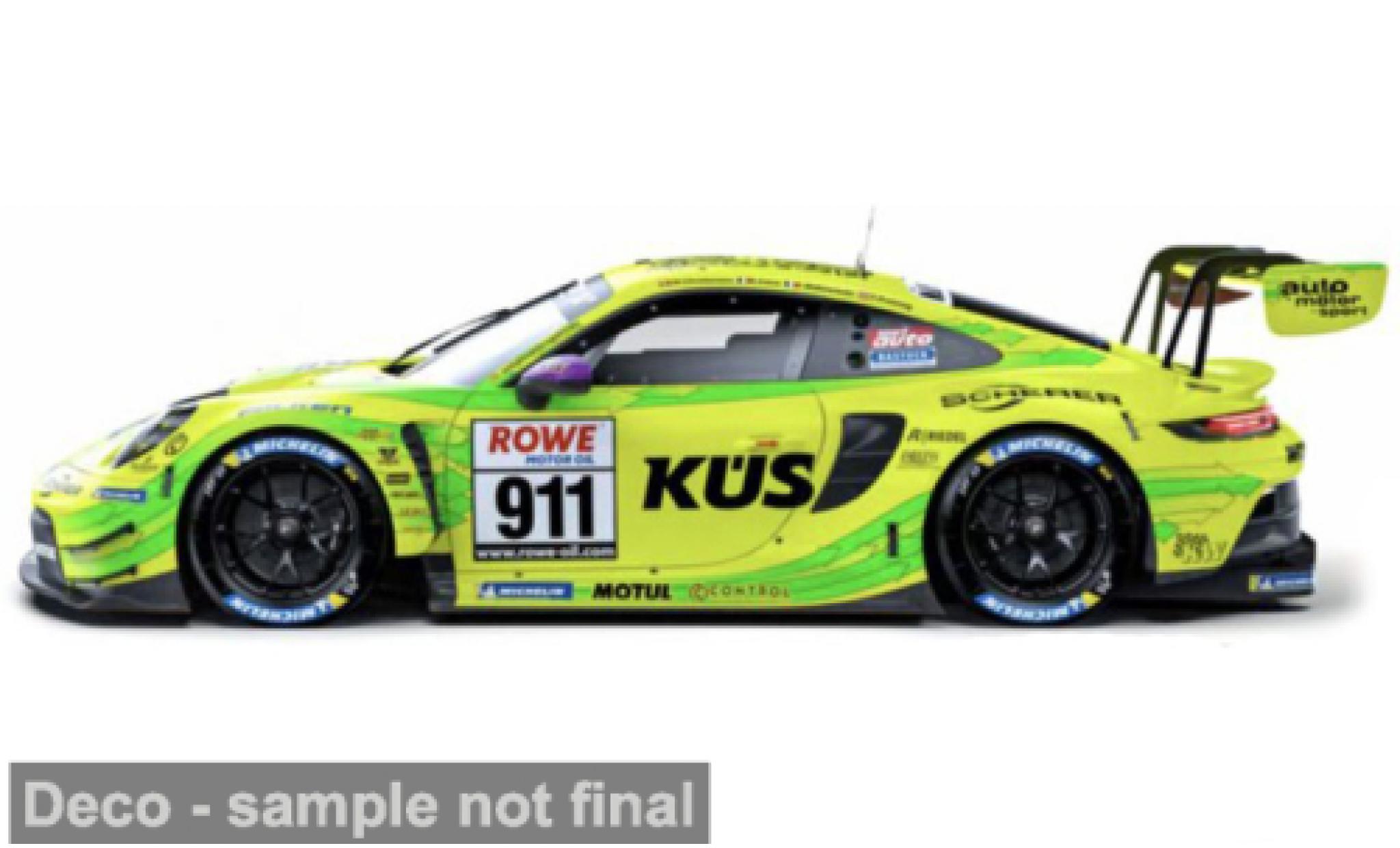 Porsche 911 1/24 Burago Bburago GT3 24h N&uuml;rburgring 2023 Manthey-Racing # 1:24 modelauto