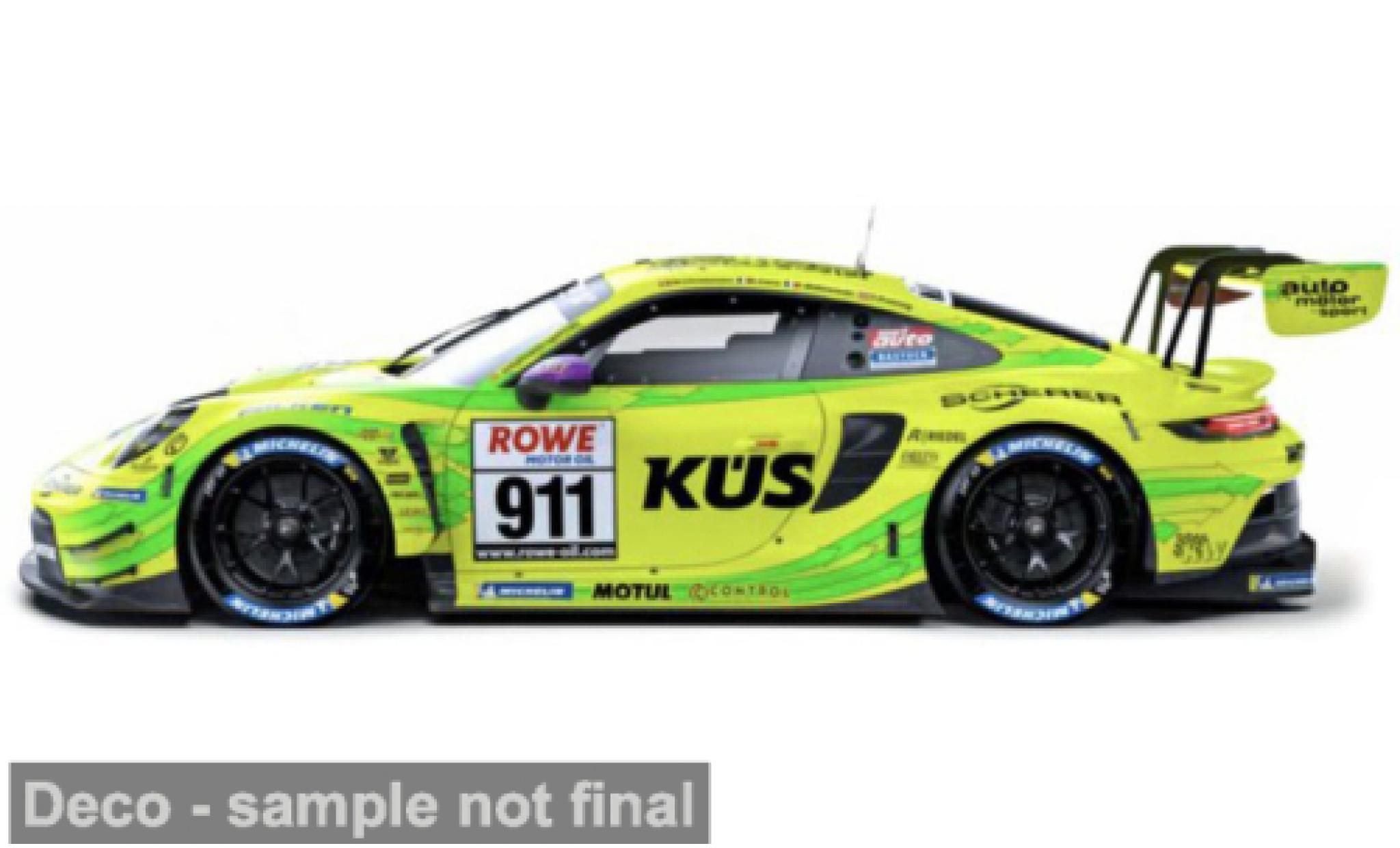 Porsche 911 1/43 Burago Bburago GT3 R 24h N&uuml;rburgring 2023 Manthey-Racing # 1:43 modelauto