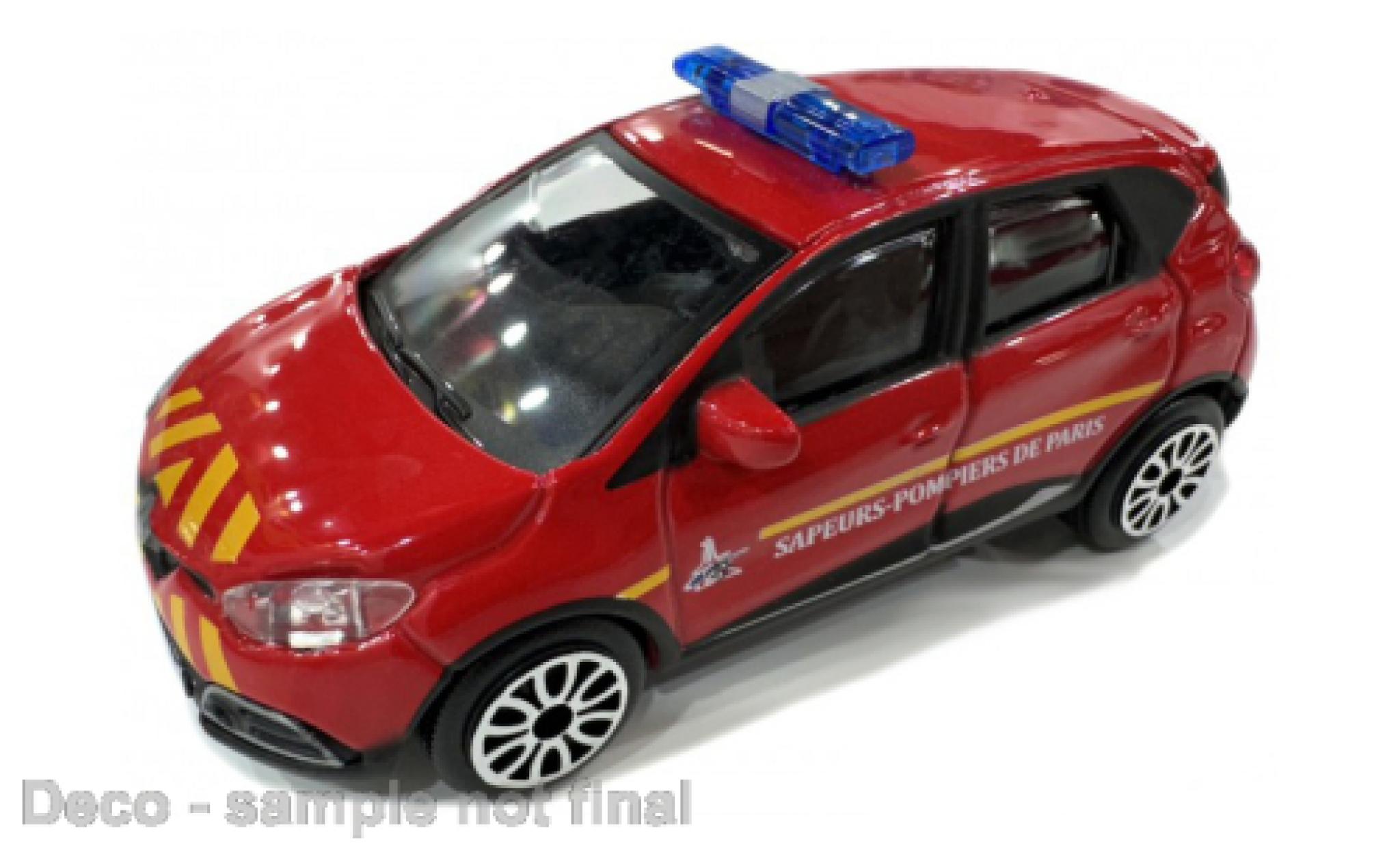Renault Captur 1/43 Burago Bburago Sapeur Brandweer de Paris (F) 1:43 modelauto