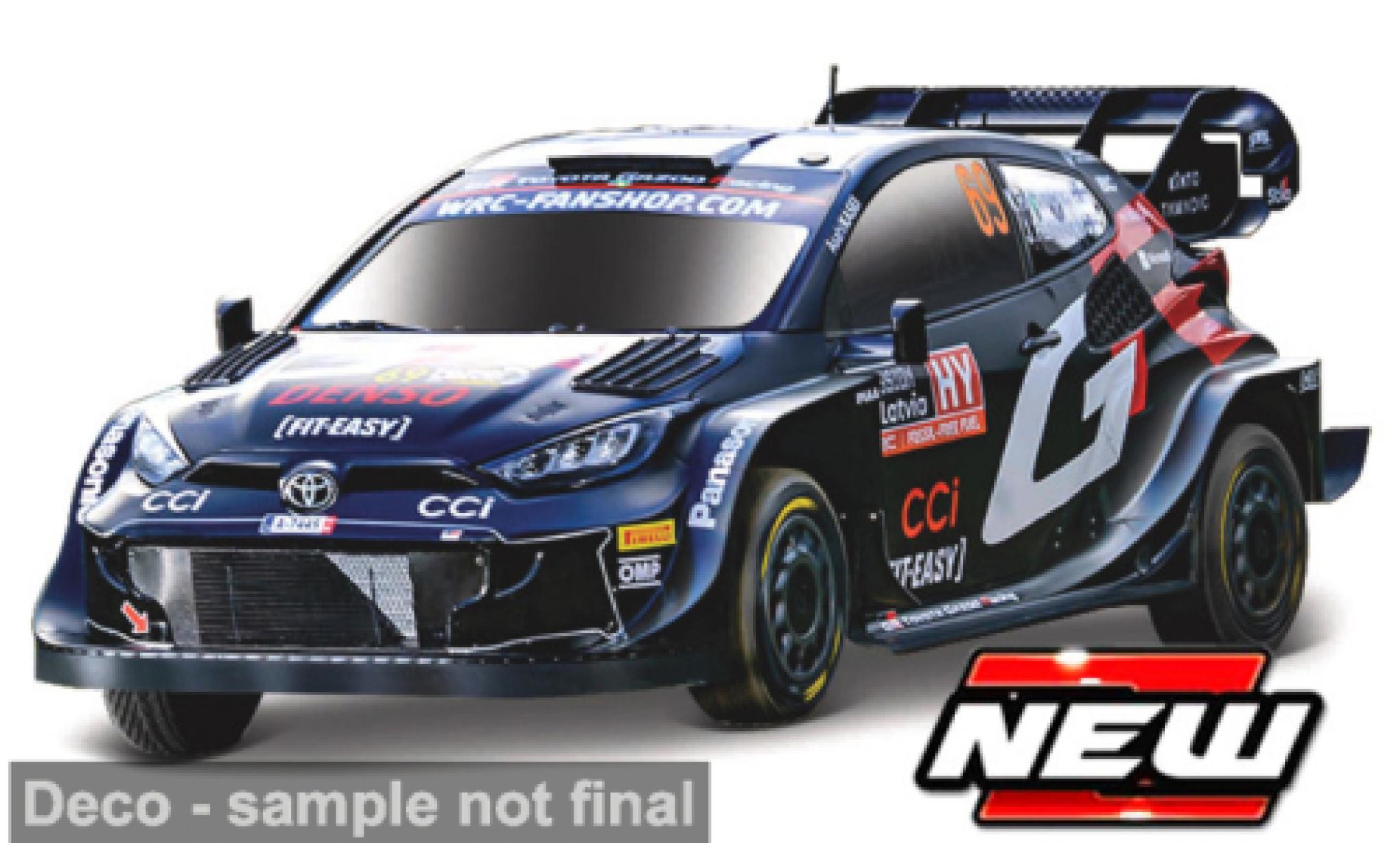 Toyota Yaris 1/43 Burago Bburago GR Rally1 Hybrid 2024 Gazoo Racing #69 1:43 modelauto