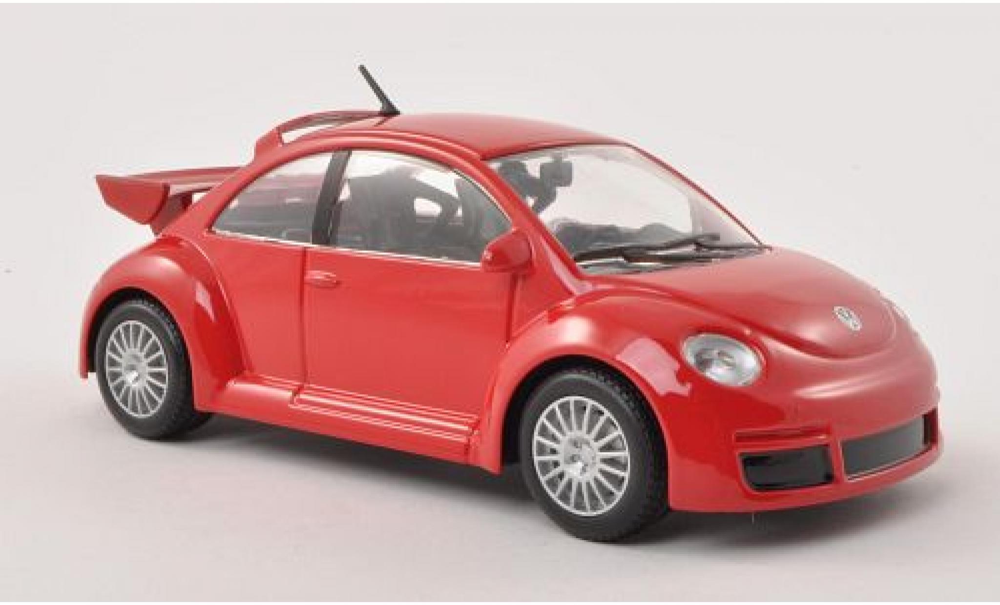Volkswagen New Beetle 1/24 Burago RSI rood modelauto
