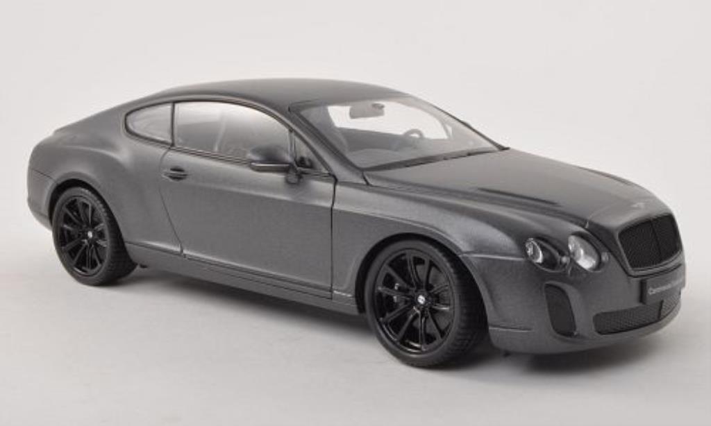 Bentley Continental Supersports 1/18 Welly Supersports matt-anthrazit modelauto