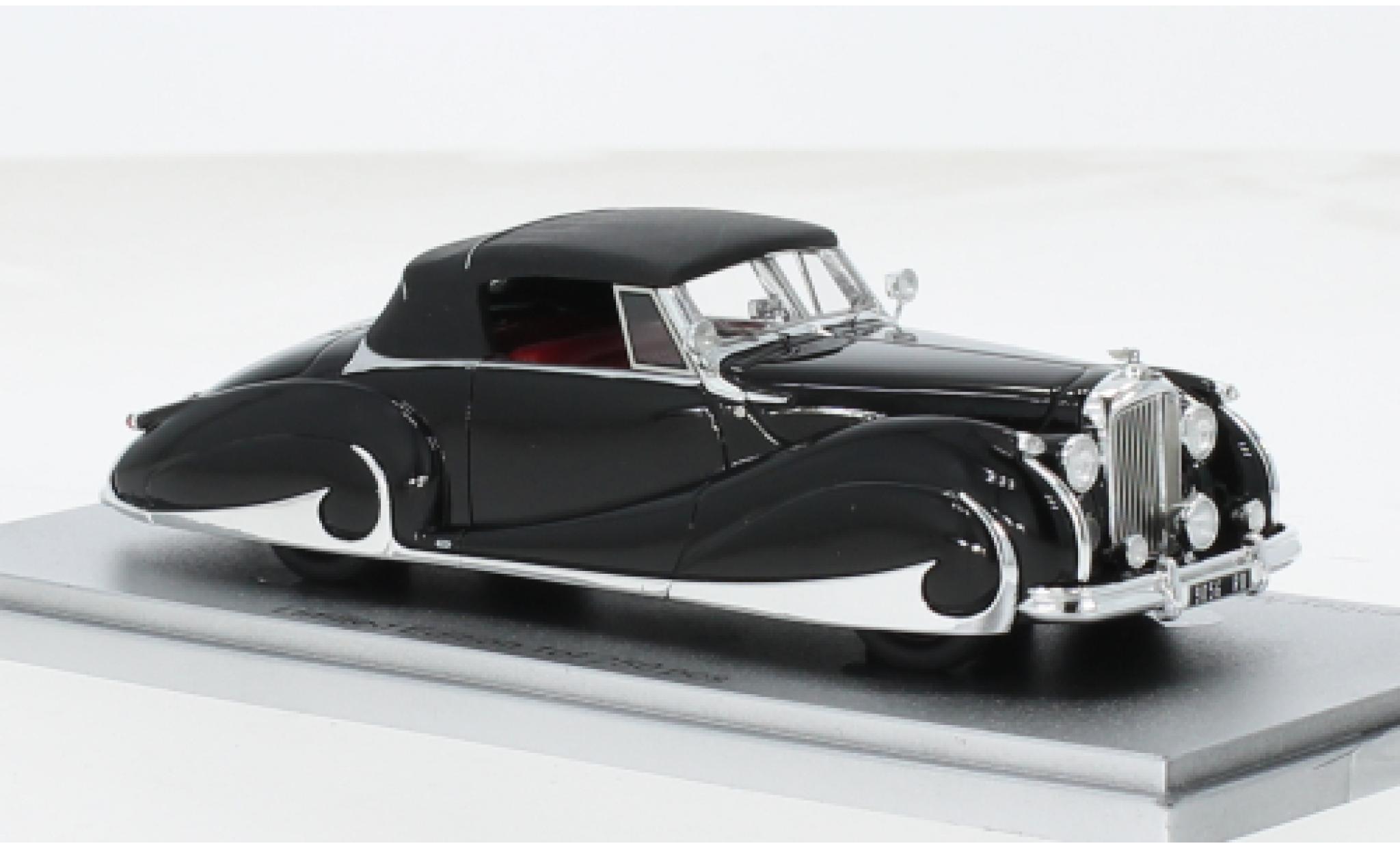 Bentley Mark 6 1/43 Kess Mark VI Franay DHC zwart 1947 1:43 modelauto