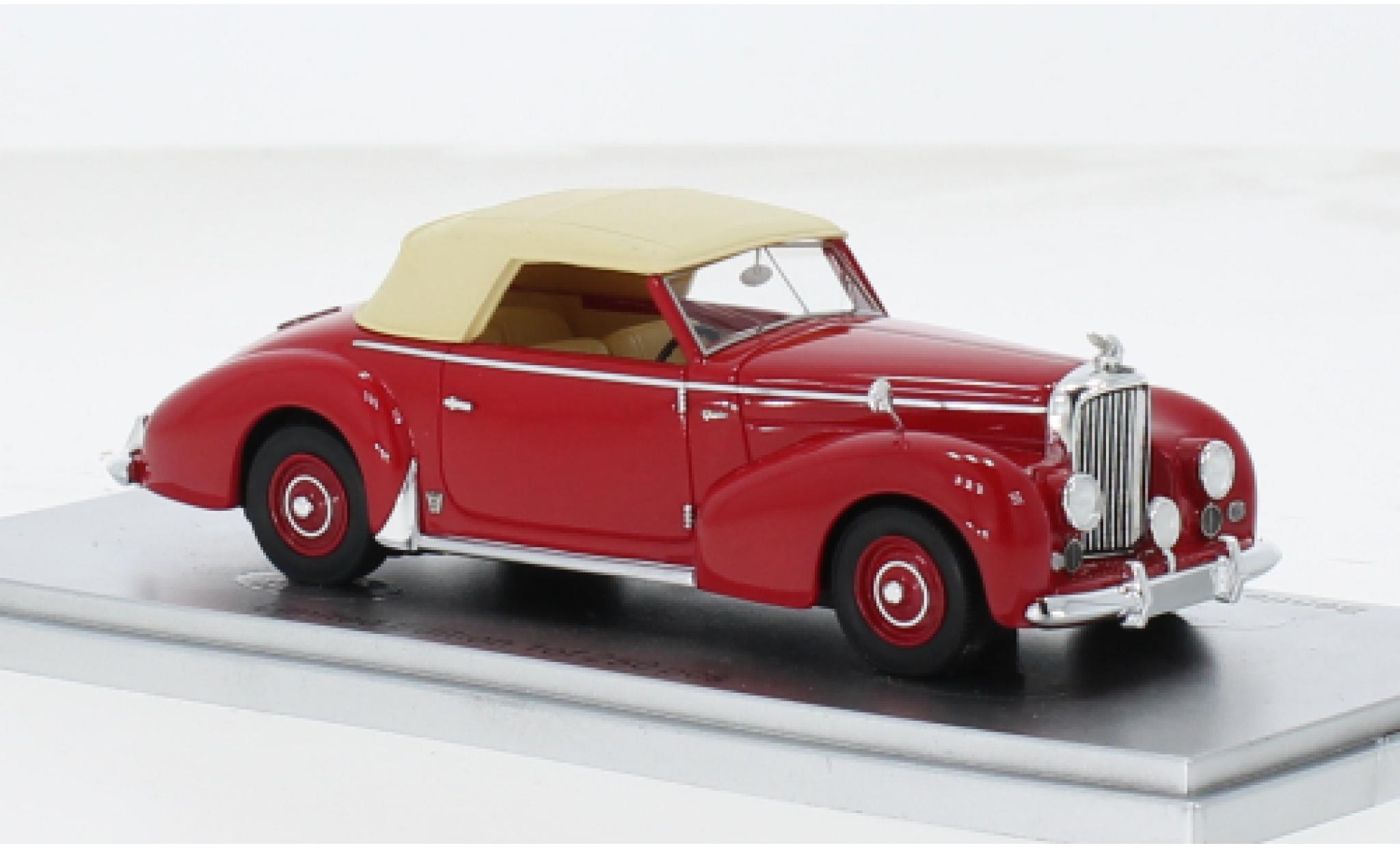 Bentley Mark 6 1/43 Kess MKVI Graber rood 1:43 modelauto