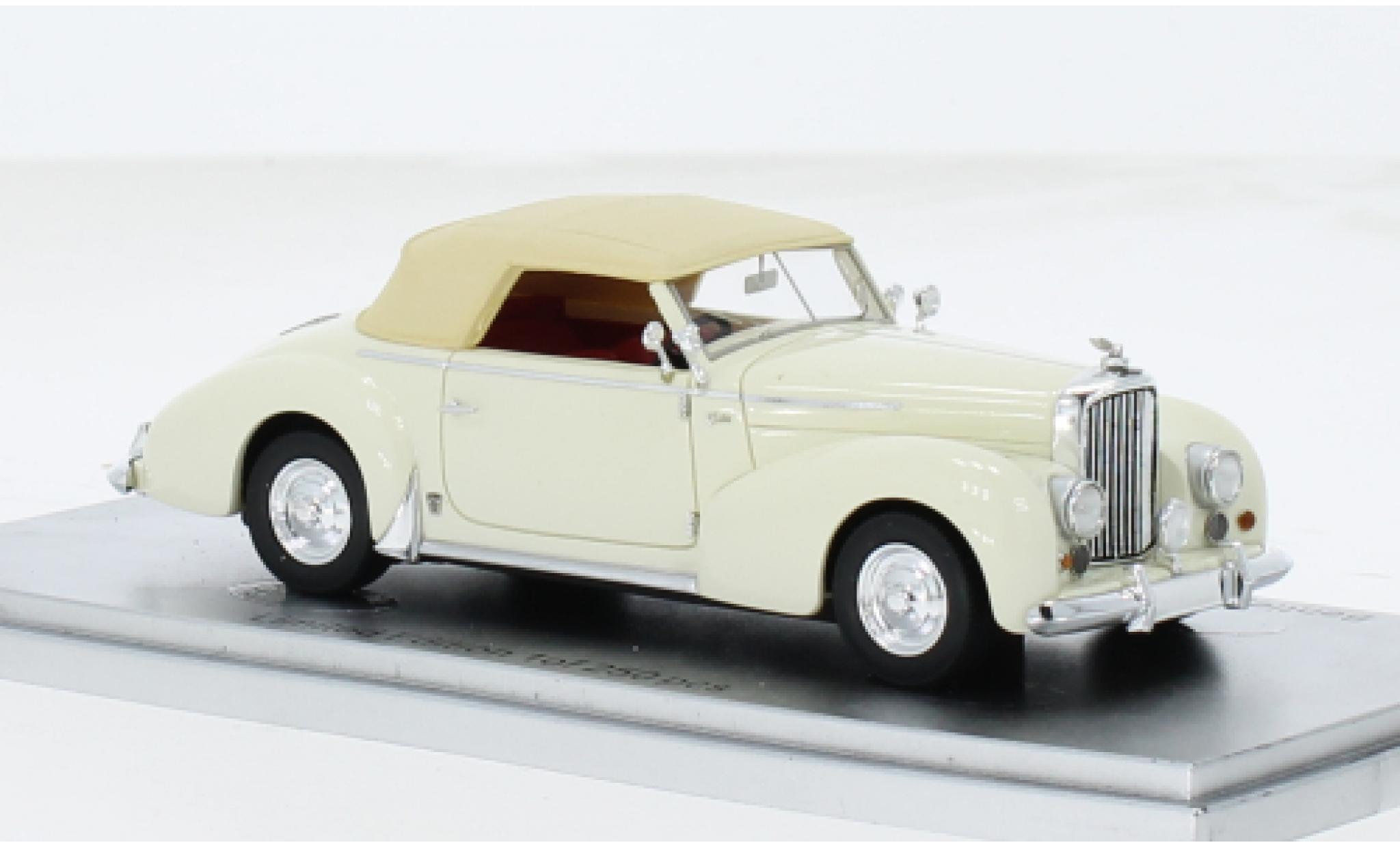 Bentley Mark 6 1/43 Kess MKVI Graber wit 1:43 modelauto
