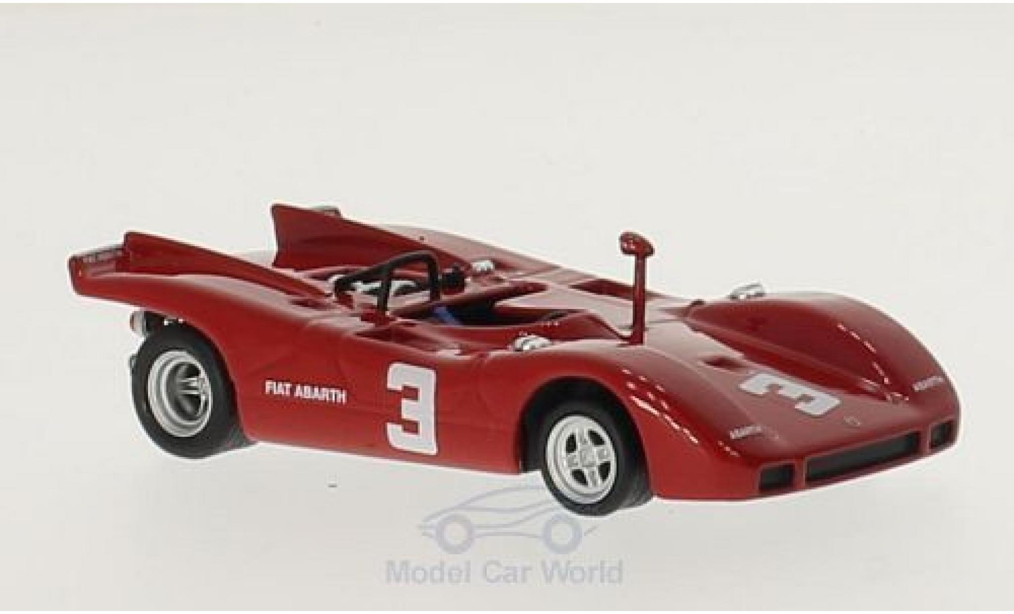 Abarth 2000 1/43 Best SP No.3 Fiat Salzburgring 1970 D.Quester modelauto