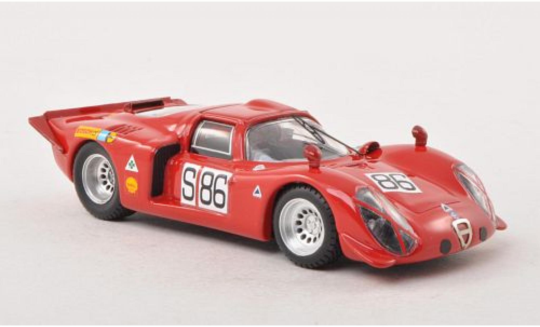 Alfa Romeo 33.2 1/43 Best Coupe No.86 N&uuml;rburgring 1969 modelauto