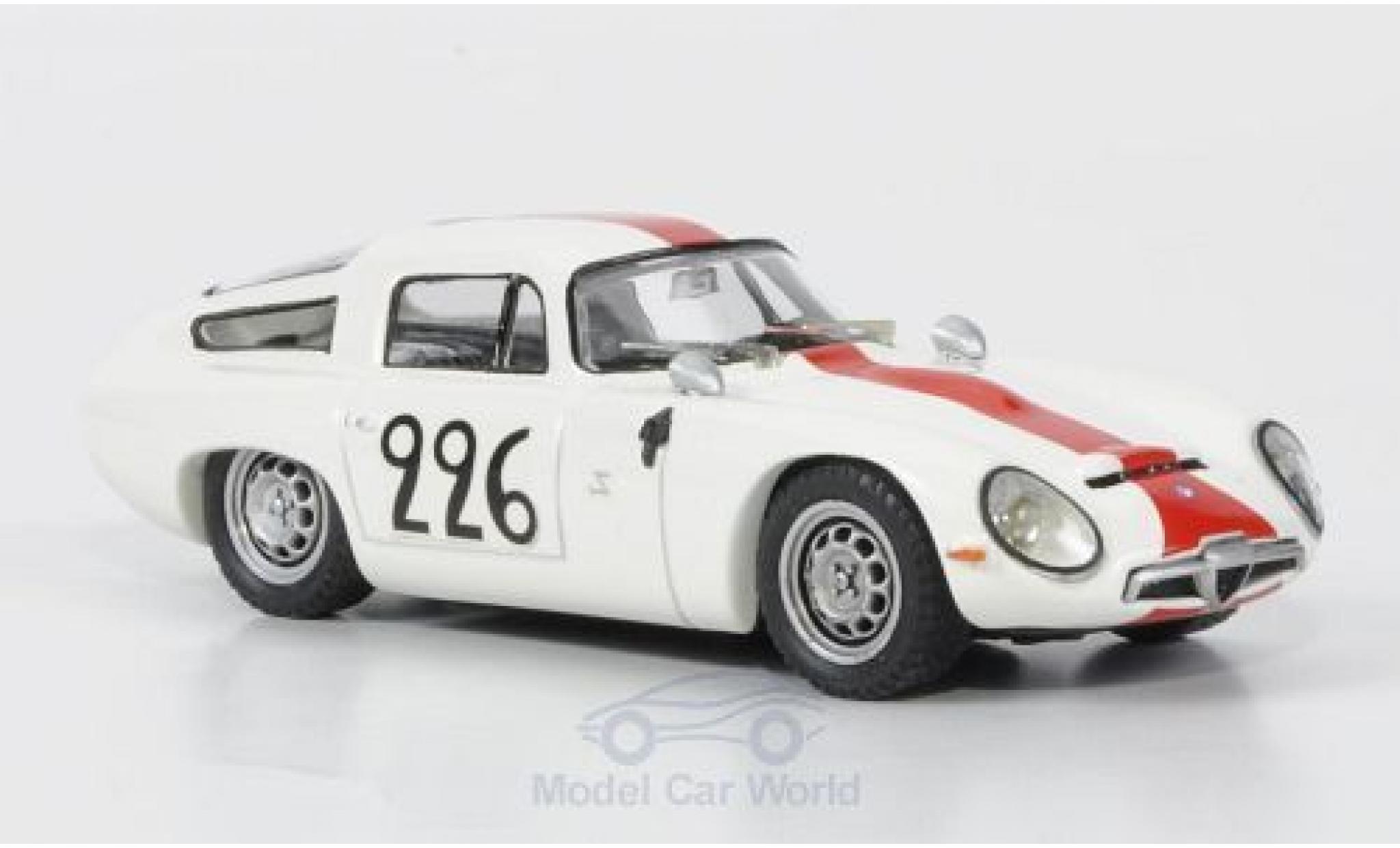 Alfa Romeo TZ1 1/43 Best Ramu / Caccia Mont Ventoux No.226 1964 ohne Vitrine modelauto