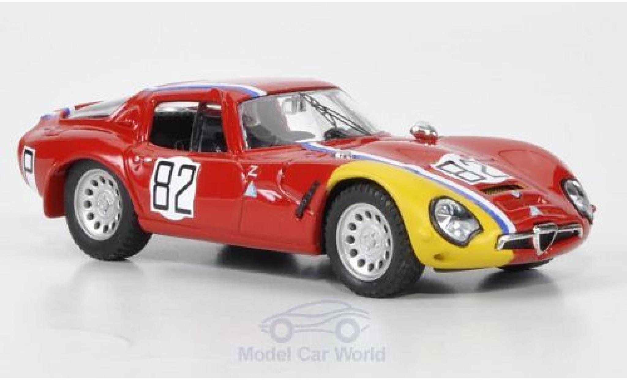 Alfa Romeo TZ2 1/43 Best No.82 N&uuml;rburgring 1967 modelauto