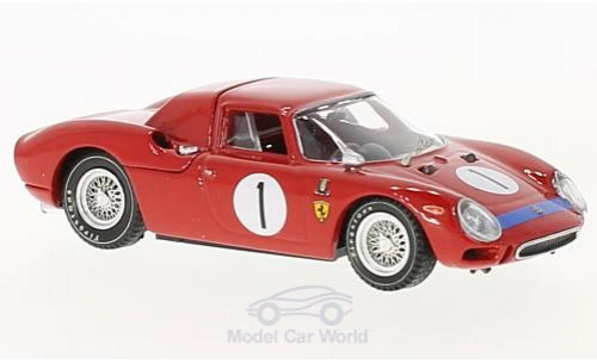 Ferrari 250 P 1/43 Best LM RHD No.1 6h Perth Caversham 1965 Martin/Mckay modelauto