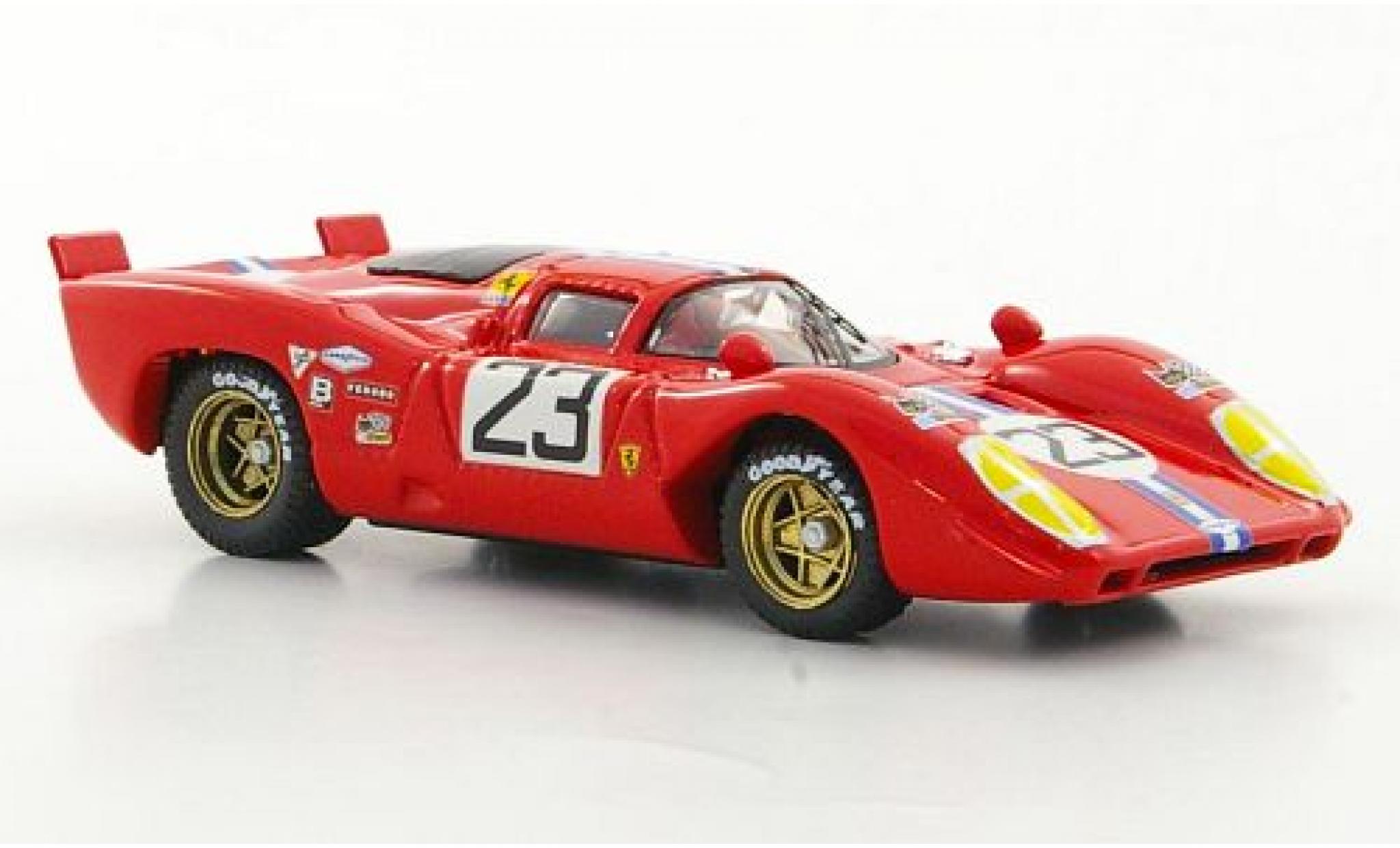 Ferrari 312 1/43 Best P No.23 NART Sebring 1970 modelauto