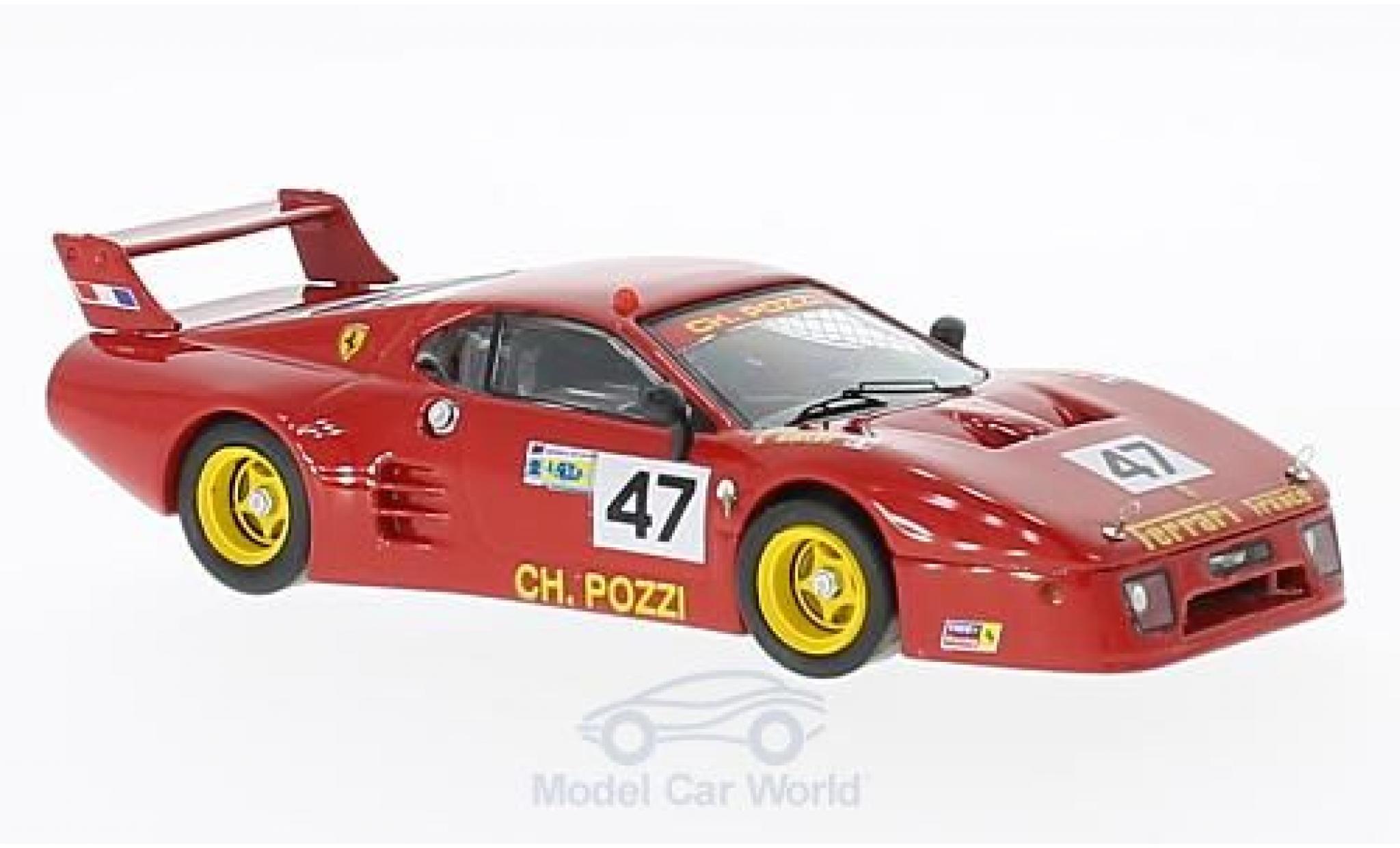 Ferrari 512 1/43 Best BB LM No.47 24h Le Mans 1981 J-C.Andruet/Ballot-L&eacute;na modelauto