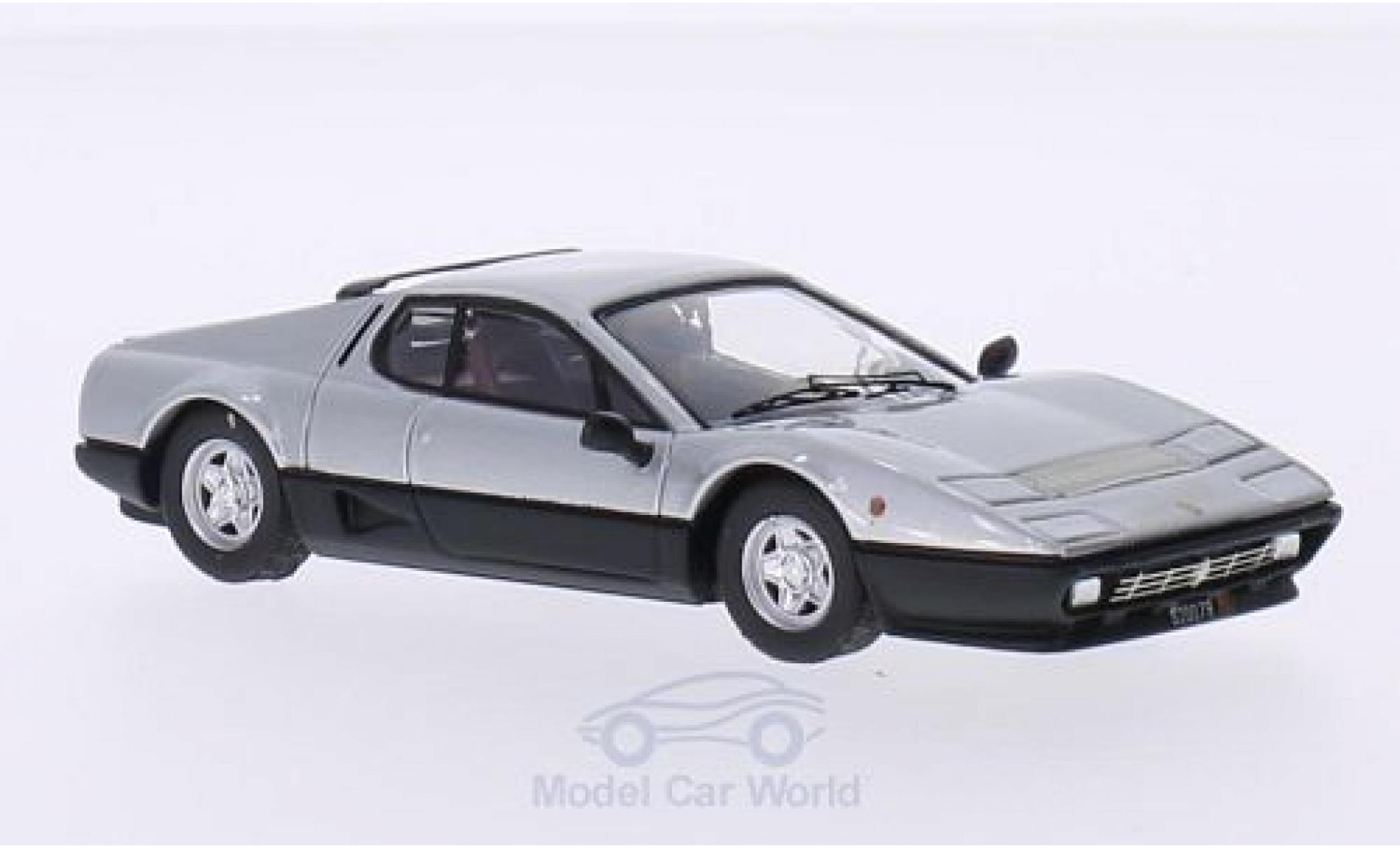 Ferrari 512 1/43 Best BB grijs/matt-zwart 1976 modelauto