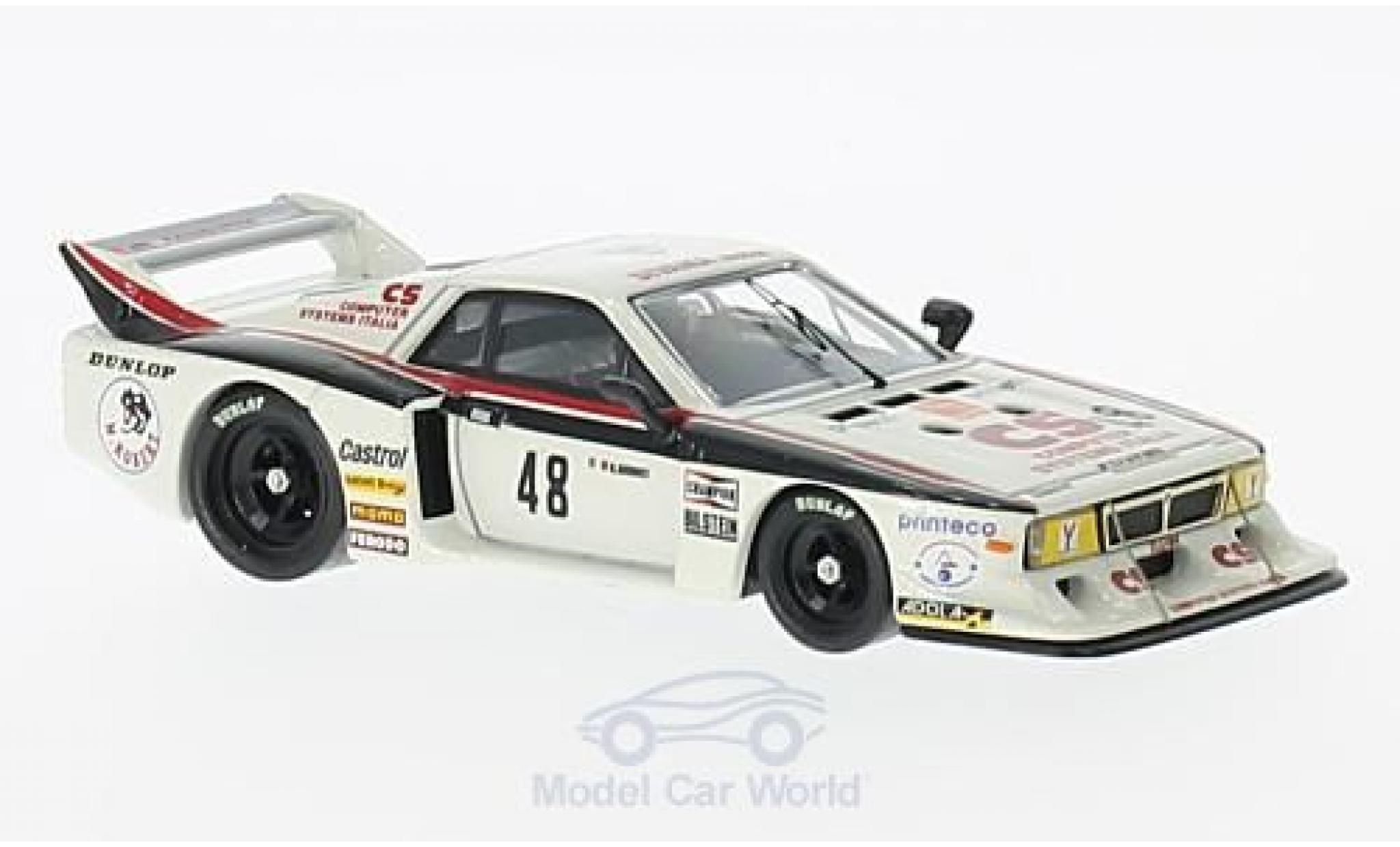 Lancia Beta Silverstone 1/43 Best Montecarlo No.48 6h Silverstone 1982 L.Castellano/E.Crawford modelauto