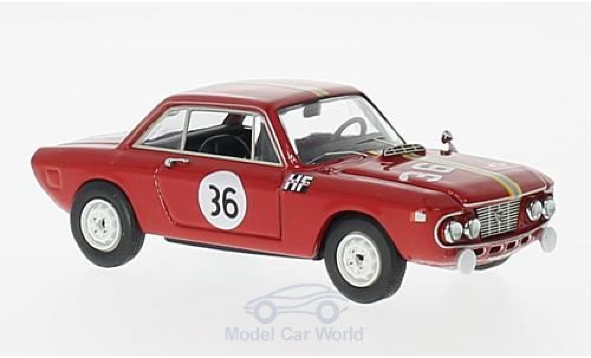 Lancia Fulvia Rallye 1/43 Best Coupe 1300 HF No.36 Rallye San Remo 1966 L.Cella/L.Lombardi modelauto