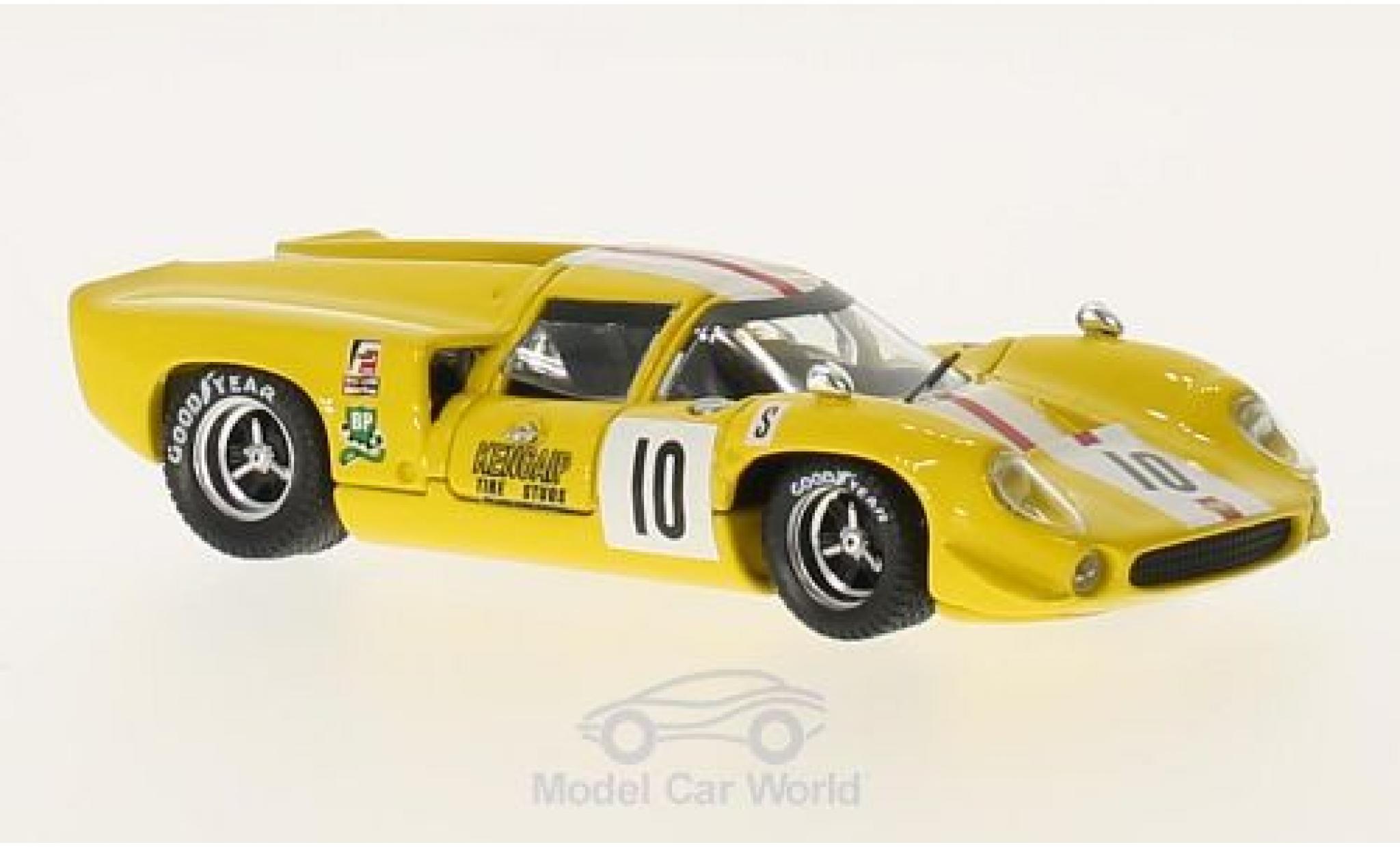 Lola T70 1968 1/43 Best Coupe No.10 12h Sebring 1968 J.Bonnier/S.Axelsson modelauto
