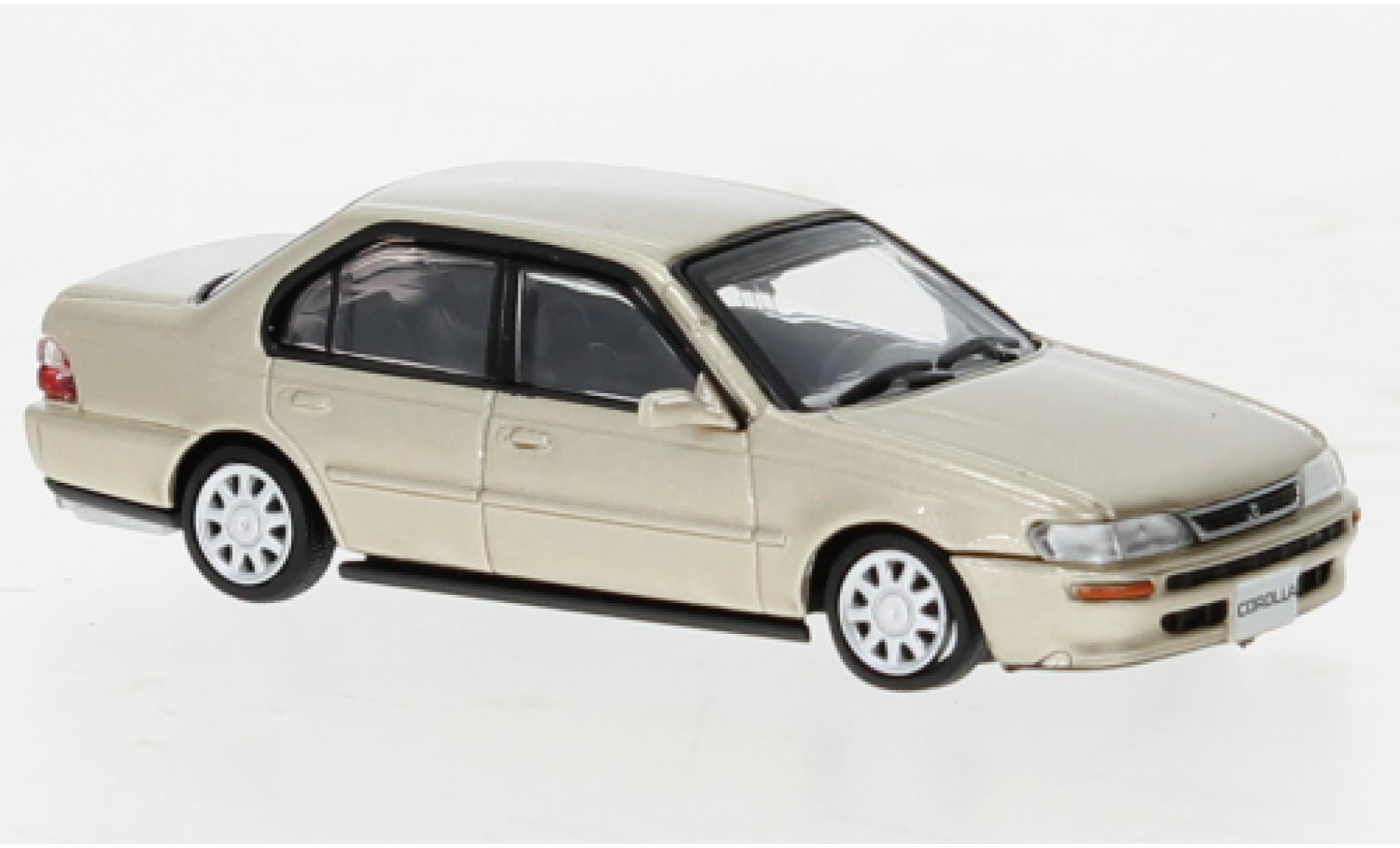 Toyota Corolla 1/64 BM Creations (AE100) metallic beige 1996 modelauto