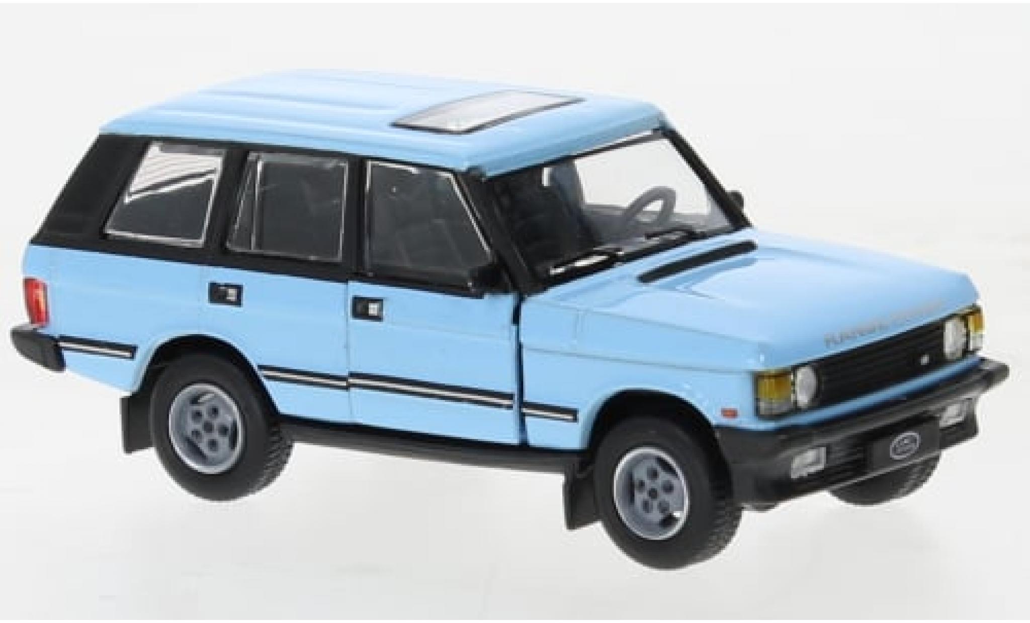 Land Rover Range Rover 1/64 BM Creations Classic LSE blauw 1992 1:64 modelauto