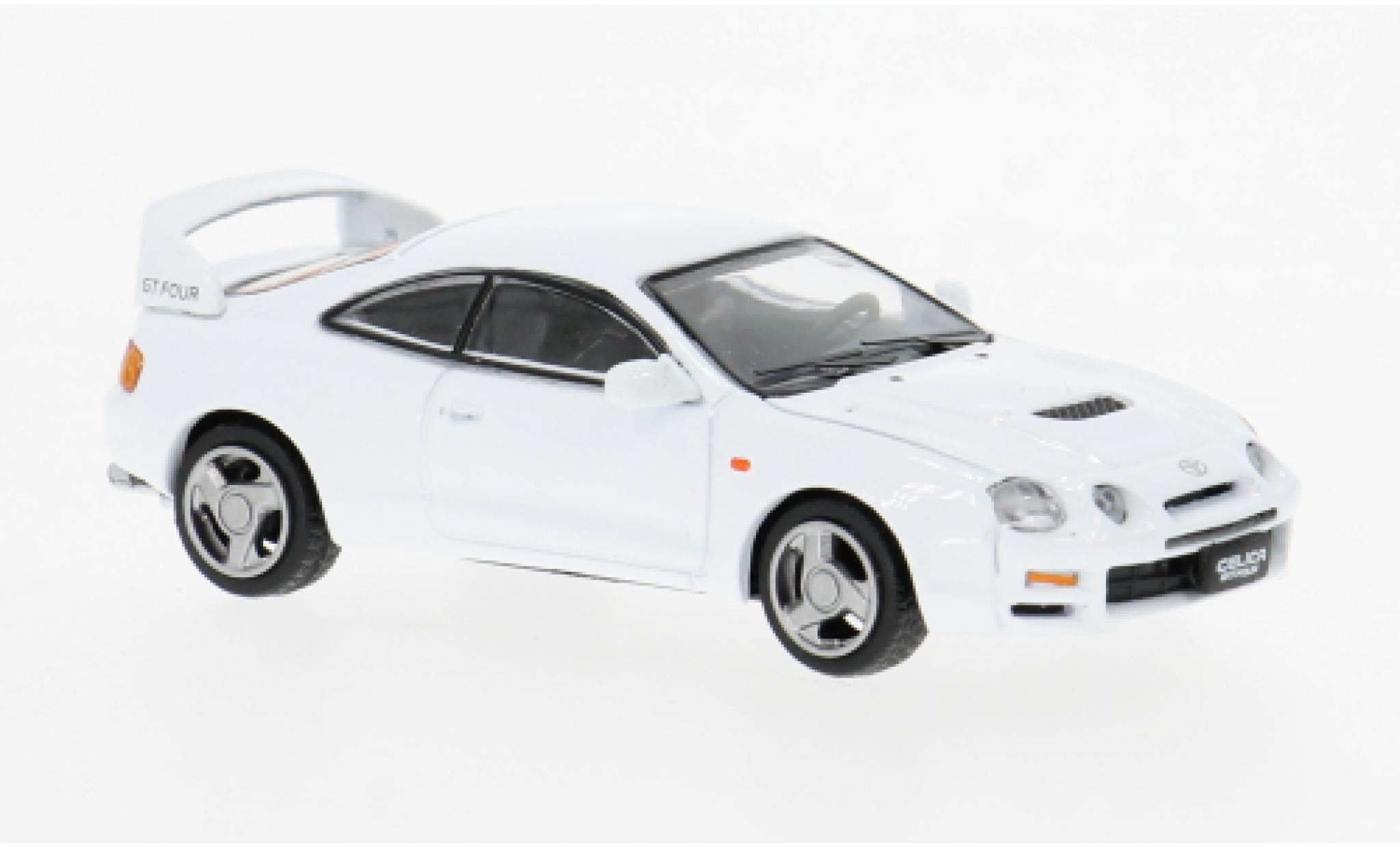 Toyota Celica 1/64 BM Creations GT Four wit 1:64 modelauto