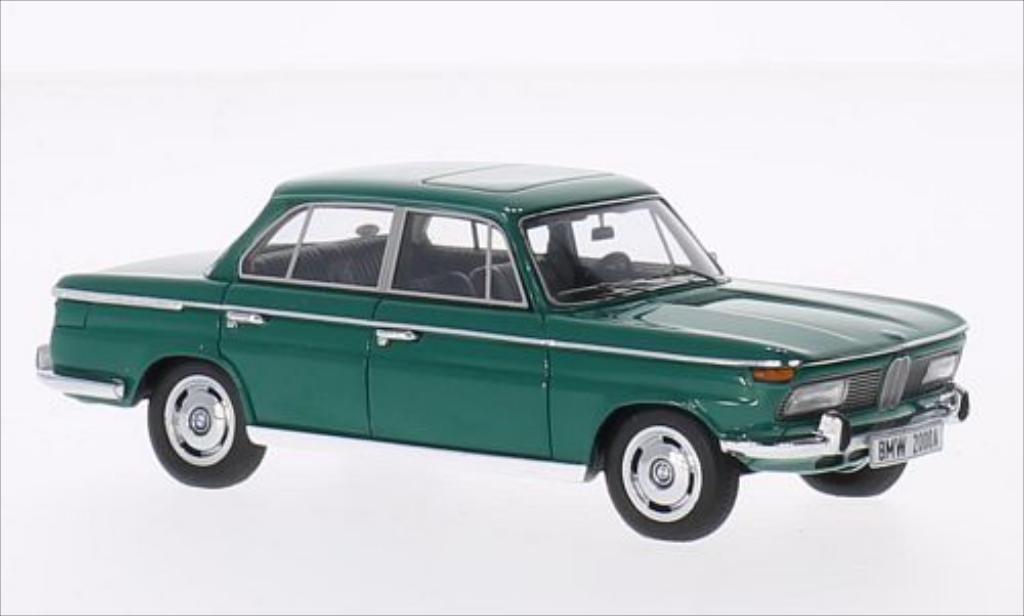 Bmw 2000 A 1/43 Minichamps A A grun 1962 modelauto