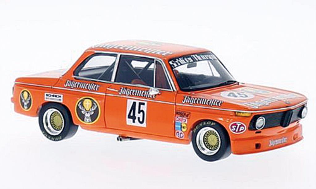 Bmw 2002 Tii 1/43 Spark Tii No.45 Jagermeister DRM 200 Meilen Norisring 1974 modelauto