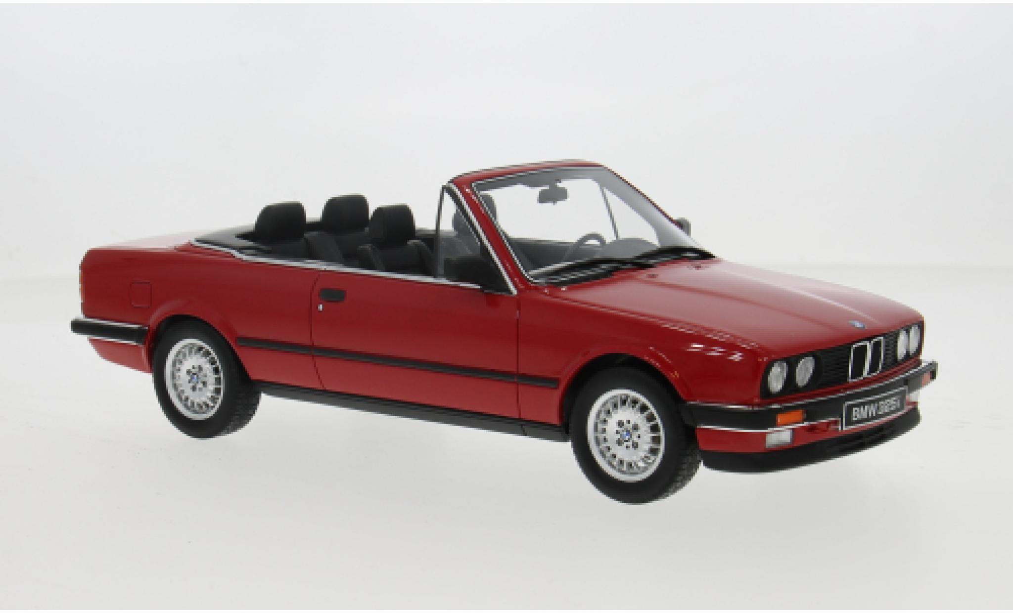 Bmw 325 1/18 Ottomobile i (E30) Cabriolet rood 1986 1:18 modelauto