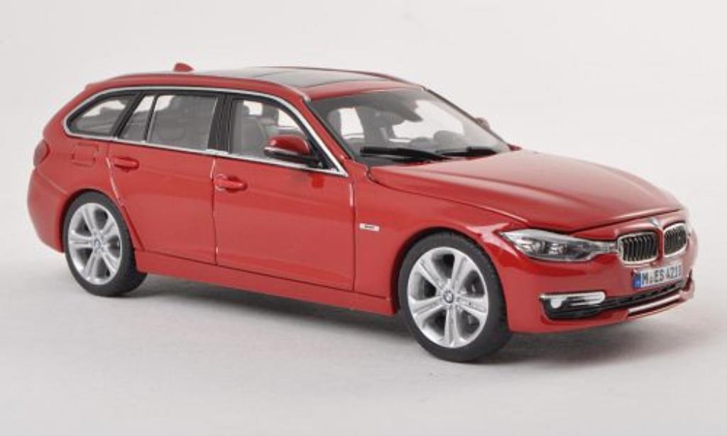 Bmw 335 F31 1/43 Paragon F31 Touring rood modelauto