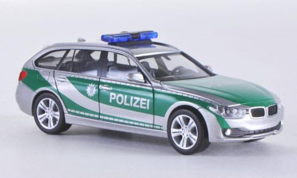 Bmw 335 F31 1/87 Herpa F31 Touring Politie Bayern 2012 modelauto
