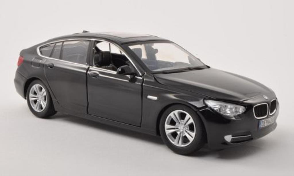 Bmw 535 F07 1/24 Motormax F07 i Gran Turismo zwart 2010 modelauto